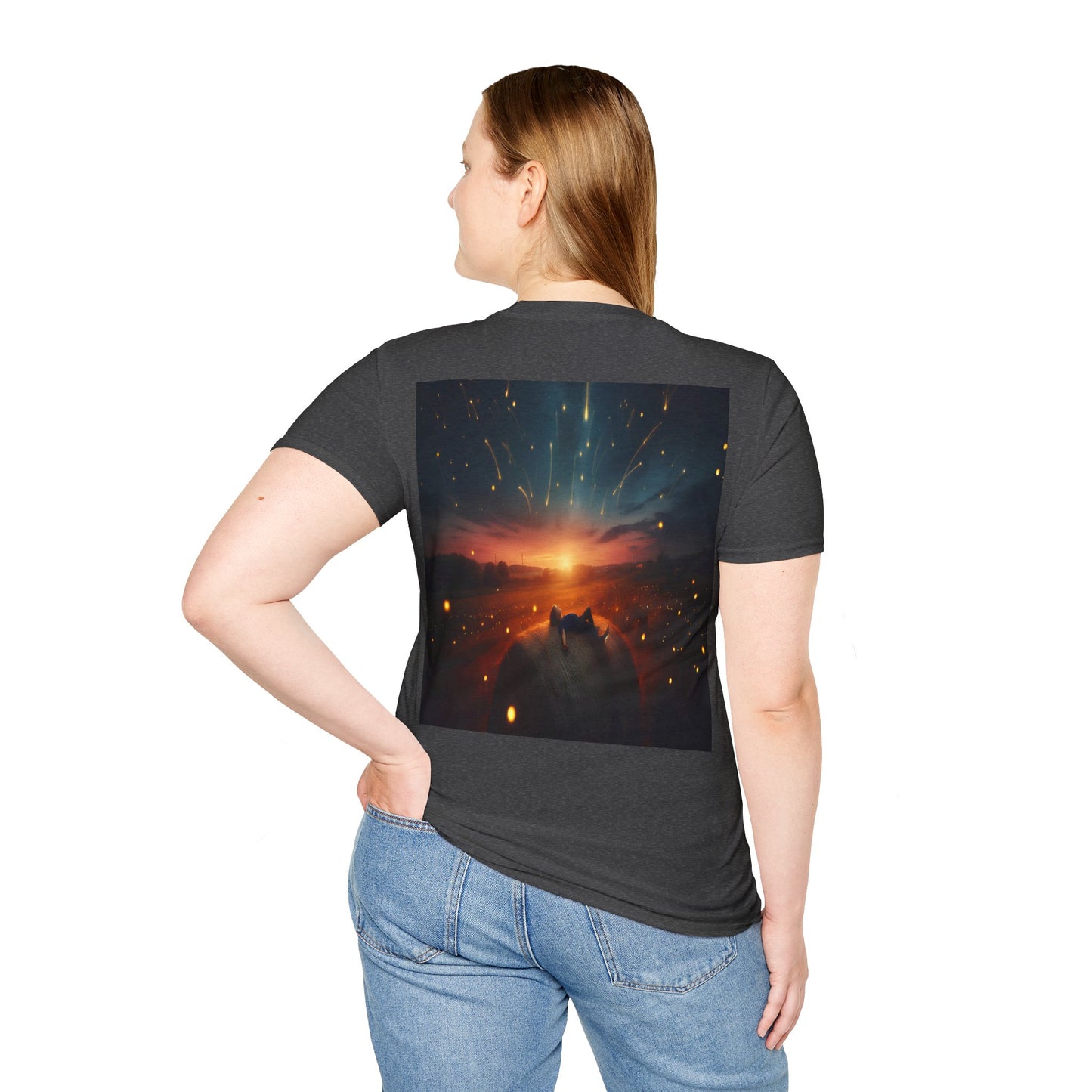 hay-bail nights Unisex Softstyle T-Shirt