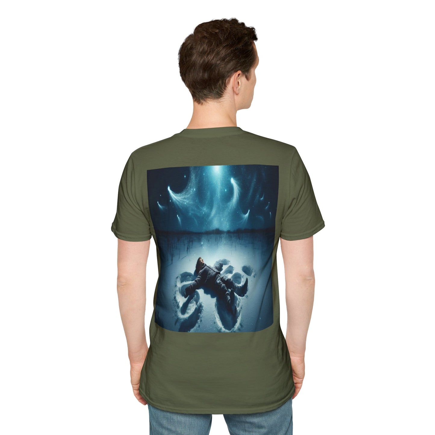 snow angel nights Unisex Softstyle T-Shirt