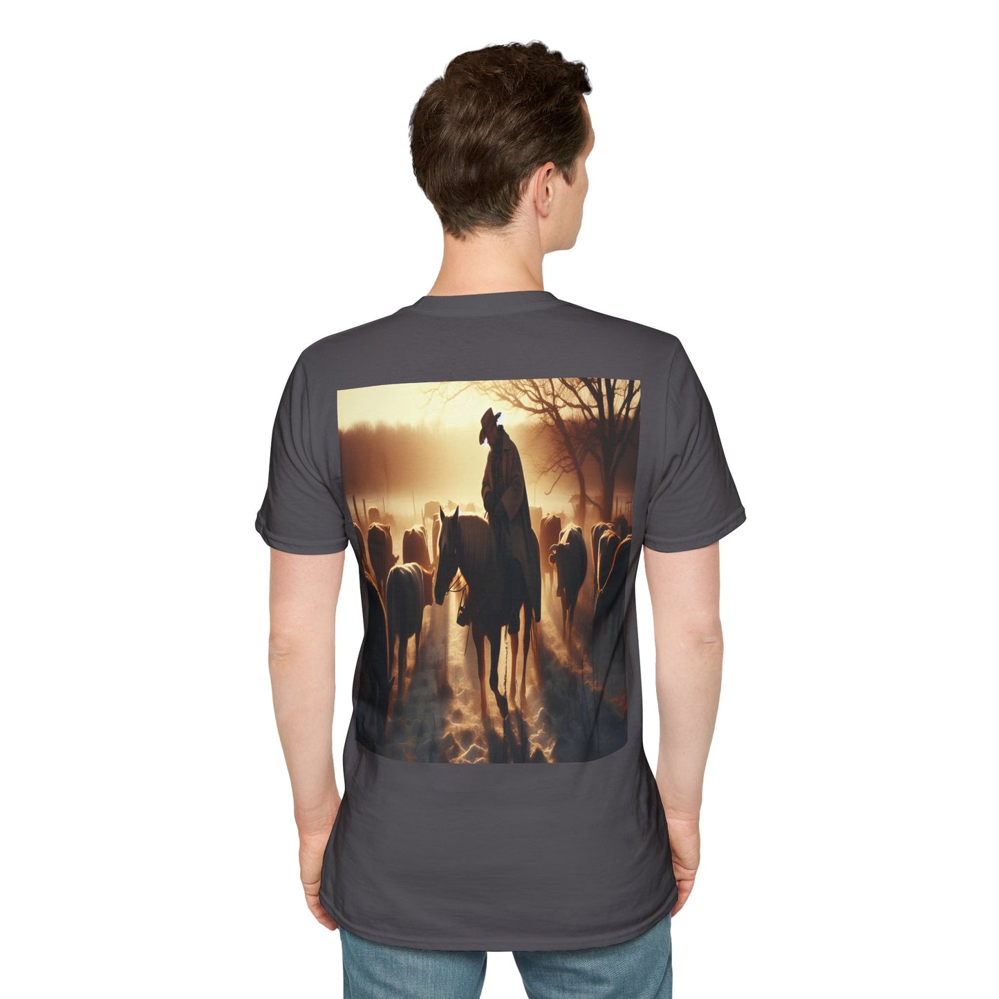 early morning rides Unisex Softstyle T-Shirt