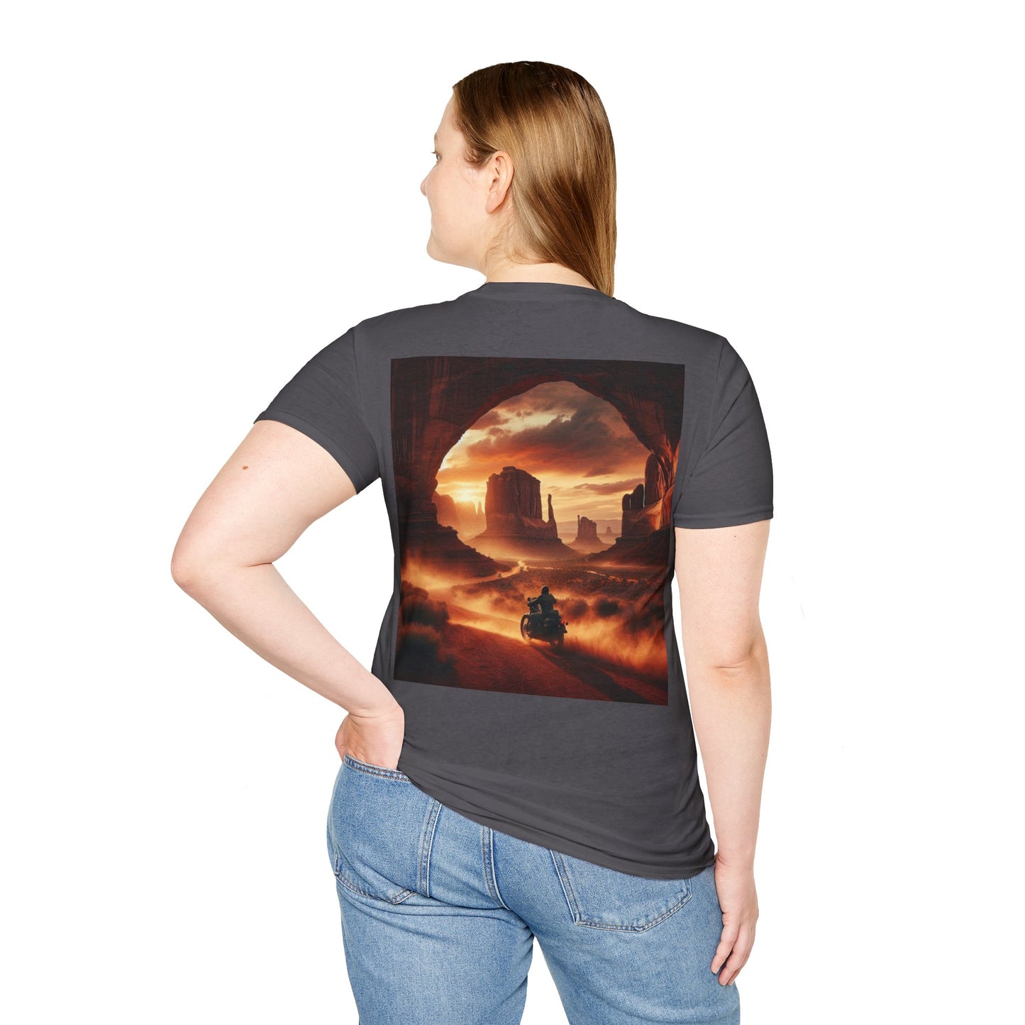 lonely road Unisex Softstyle T-Shirt