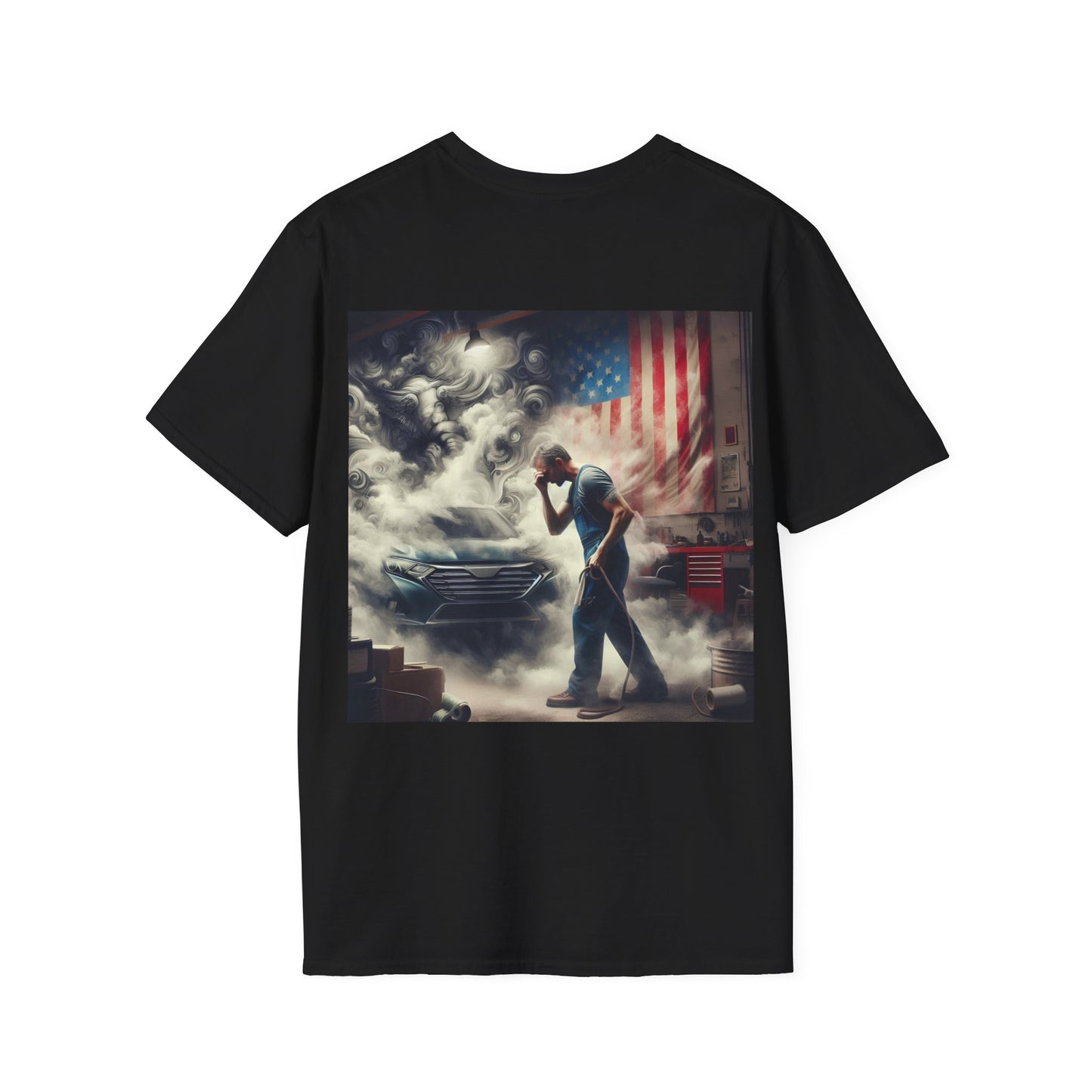 mechanics struggle Unisex Softstyle T-Shirt