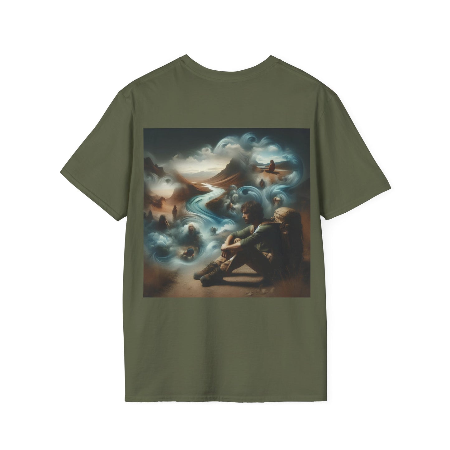 backpackers dream Unisex Softstyle T-Shirt