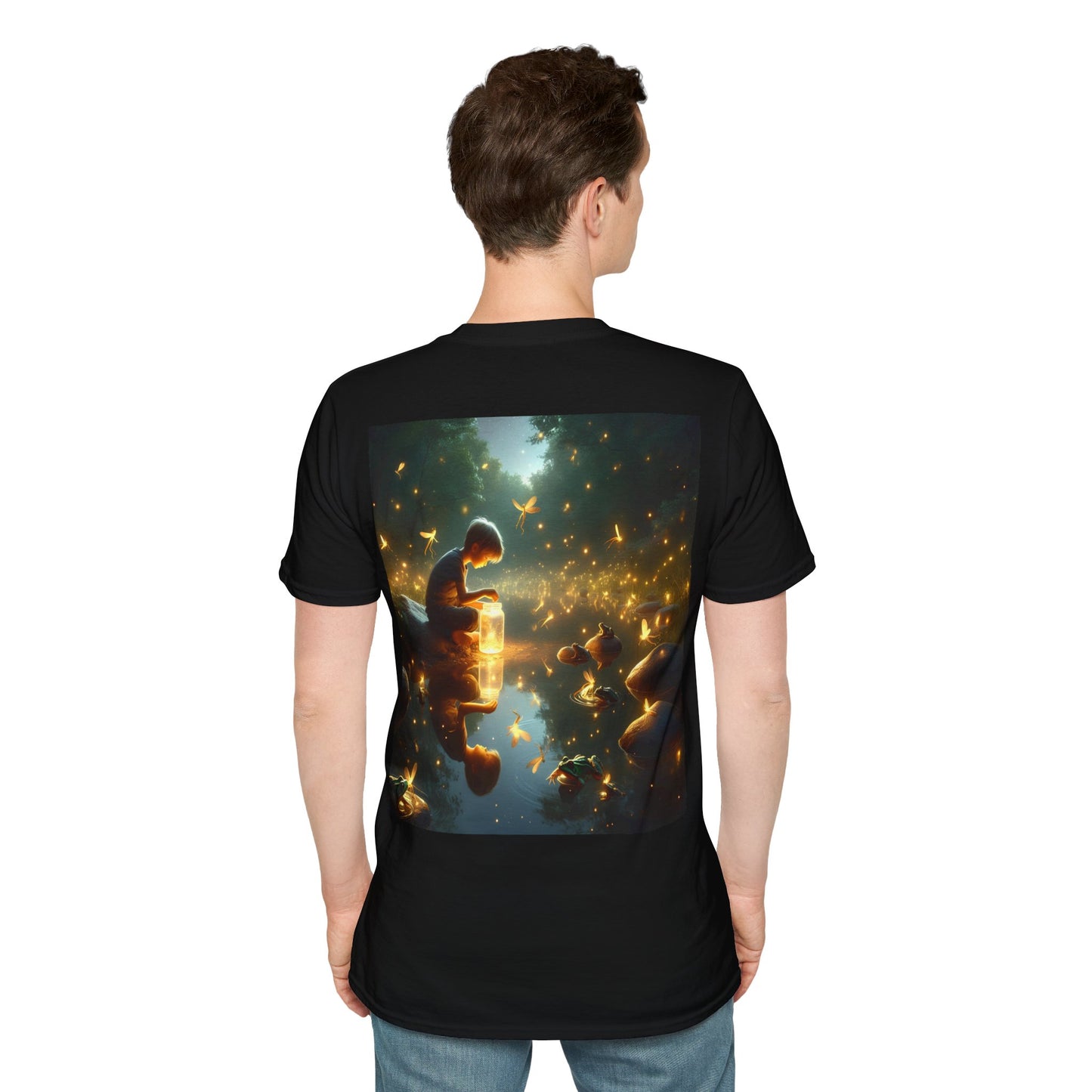 lightning bug nights Unisex Softstyle T-Shirt