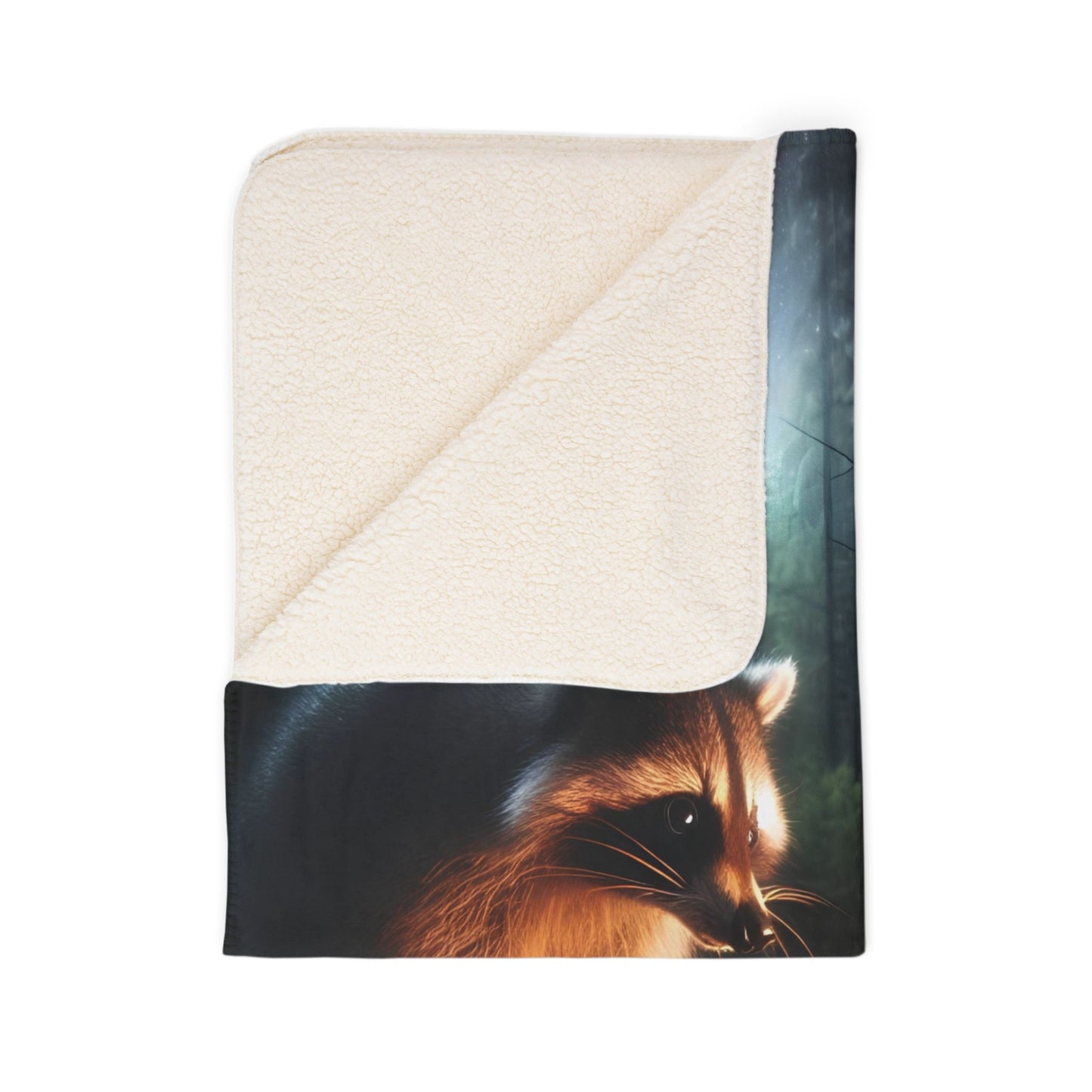 Campfire Bandit Fleece Sherpa Blanket