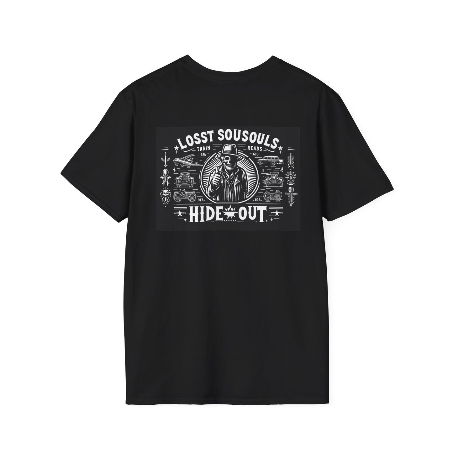 lost hitchiker Unisex Softstyle T-Shirt