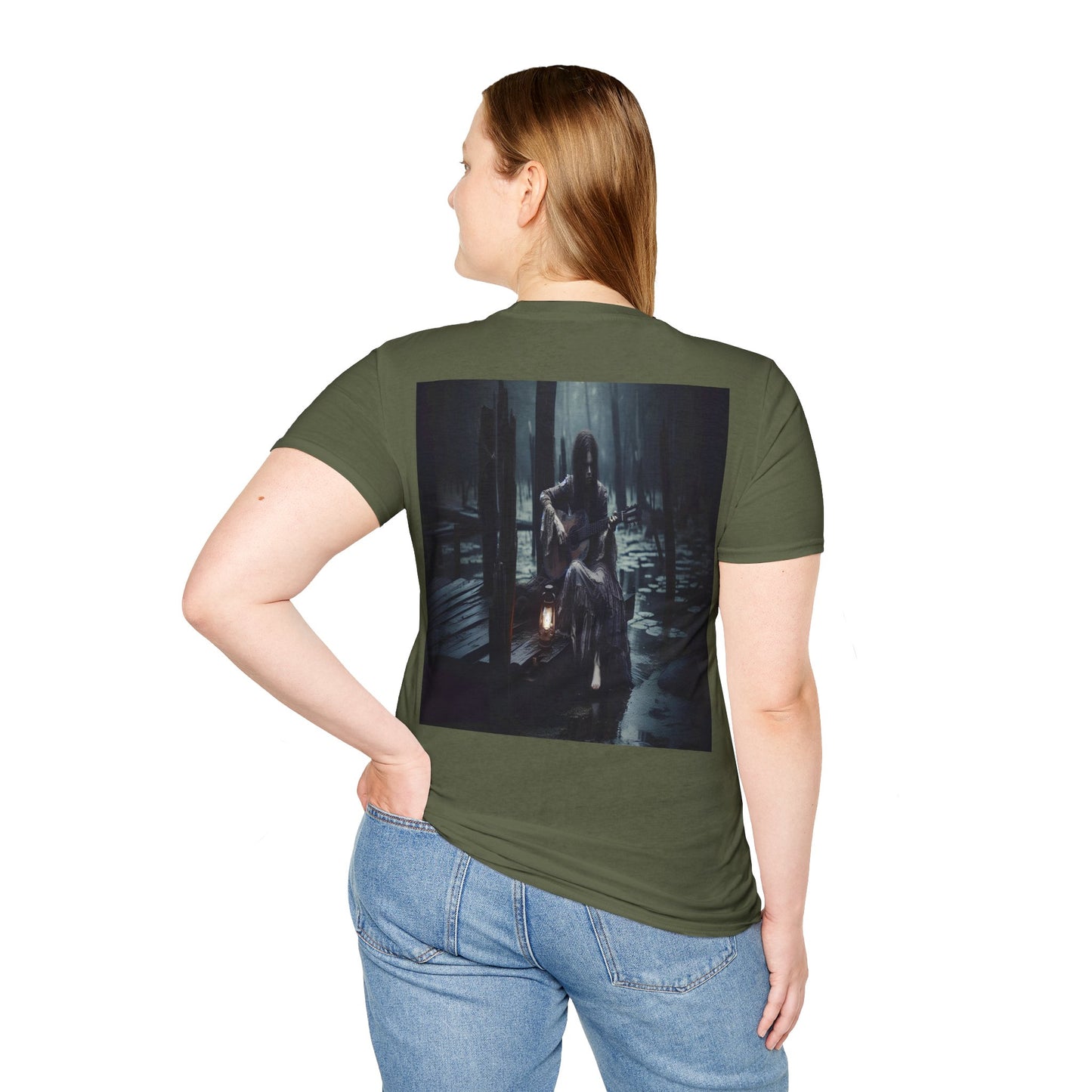 Bayou guitar Unisex Softstyle T-Shirt