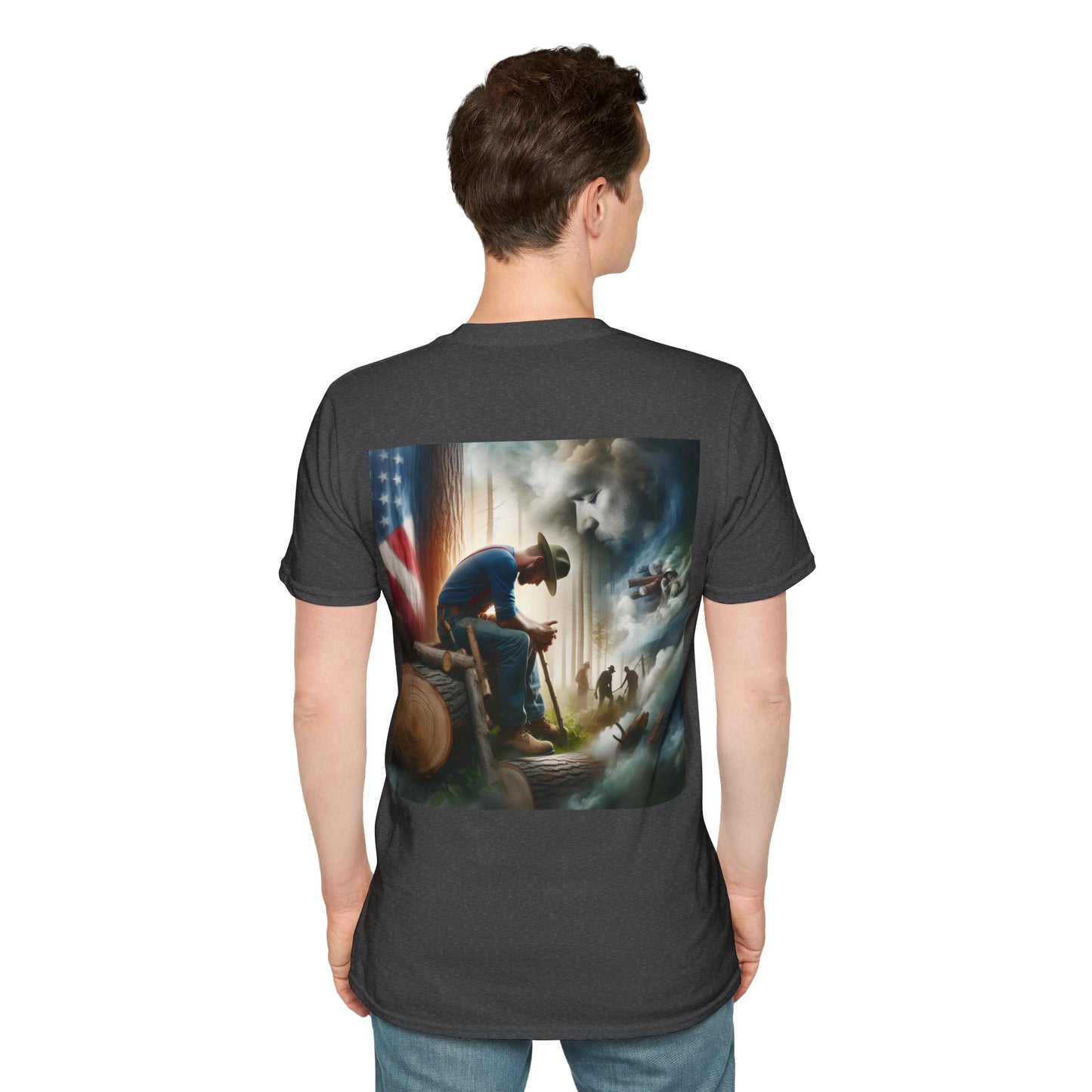 loggers dream Unisex Softstyle T-Shirt