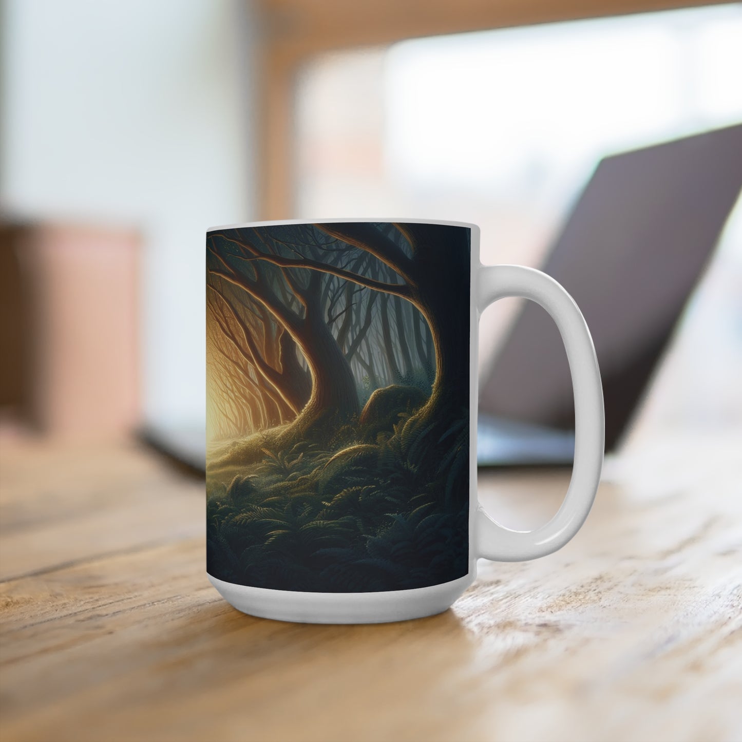 chasing rabbits Mug 15oz