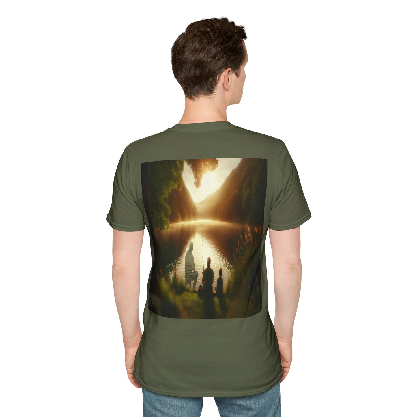 fathers and sons moments Unisex Softstyle T-Shirt