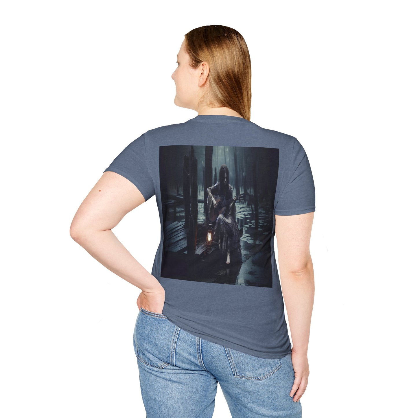 Bayou guitar Unisex Softstyle T-Shirt