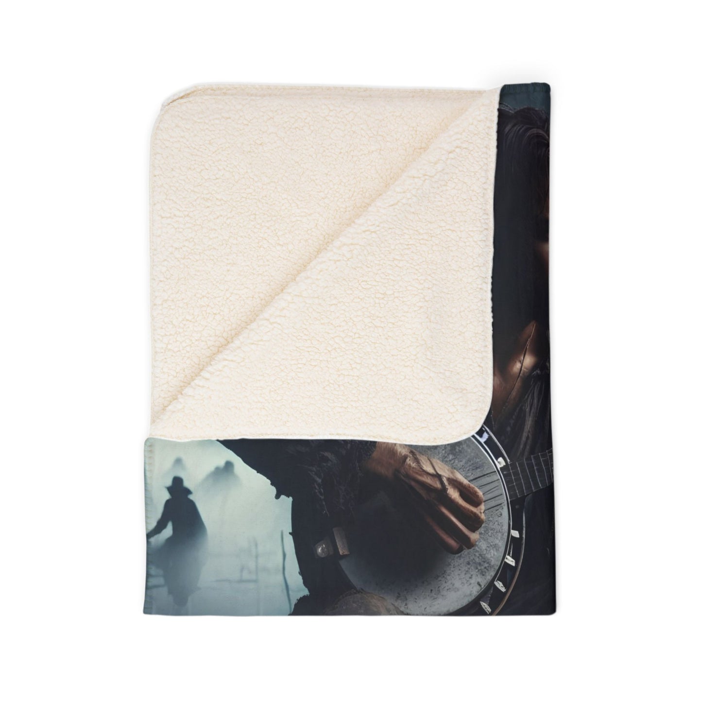 banjo bayou Fleece Sherpa Blanket