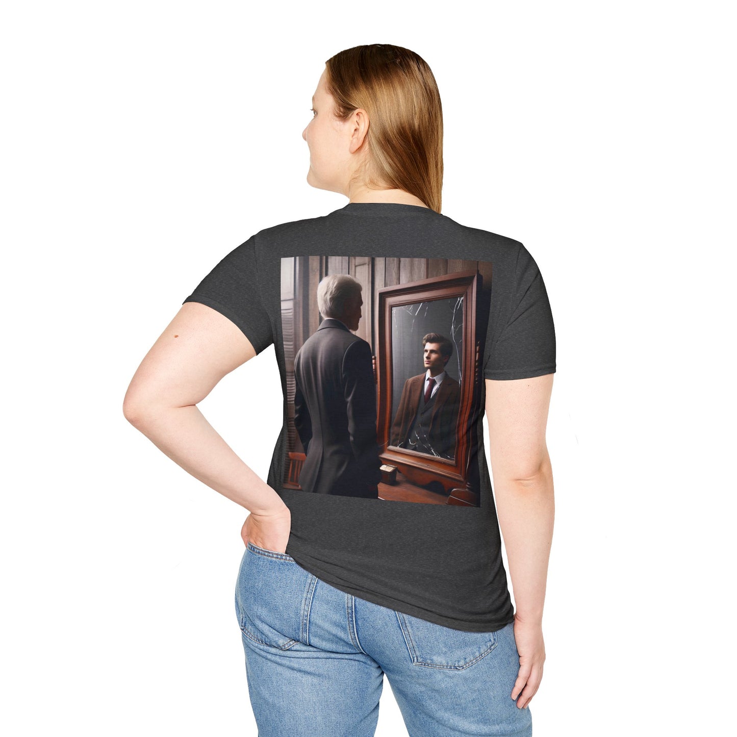 perspective of time Unisex Softstyle T-Shirt