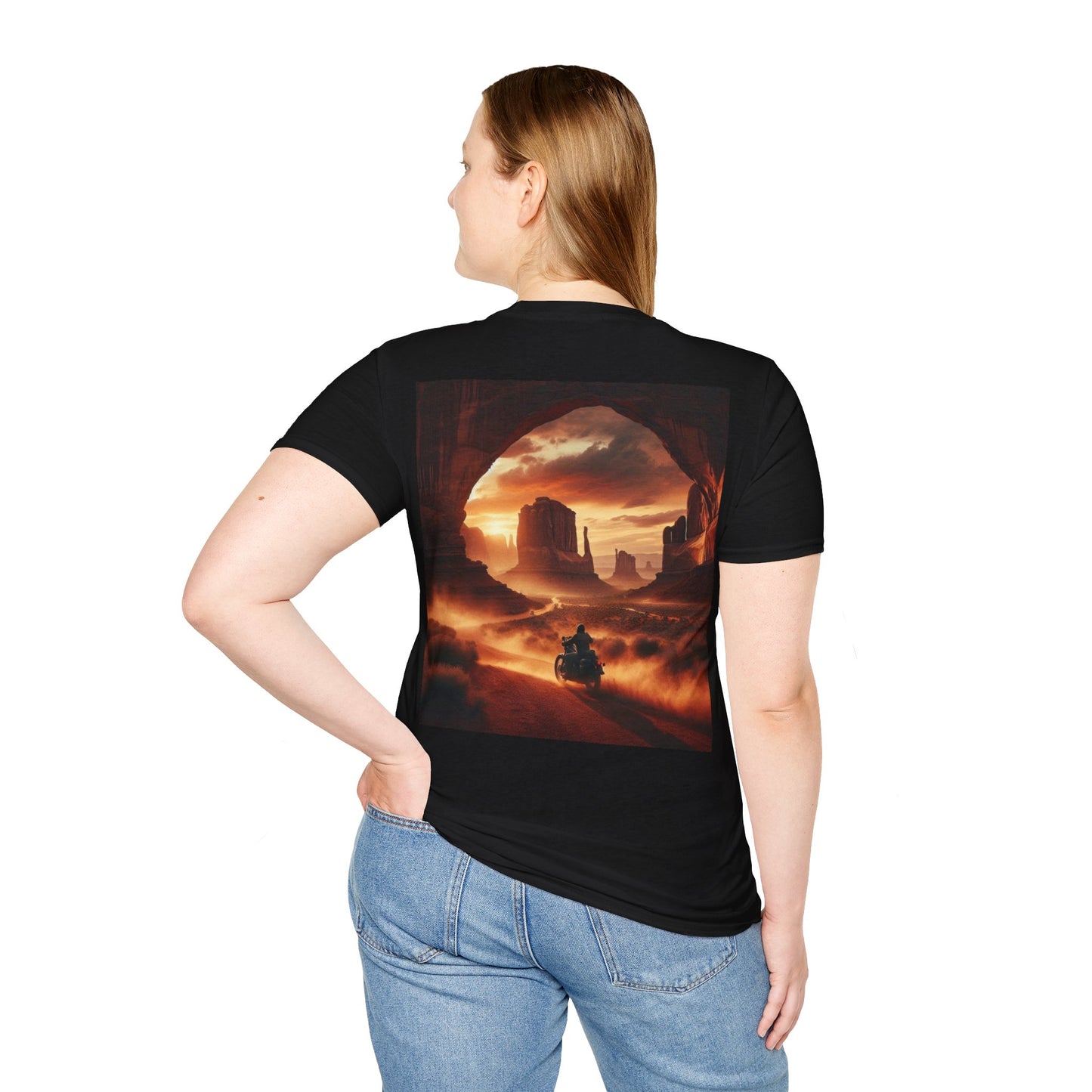 lonely road Unisex Softstyle T-Shirt