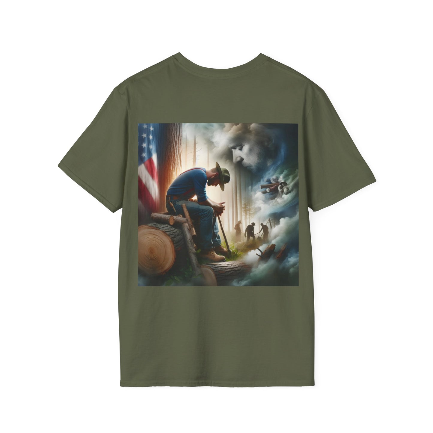 loggers dream Unisex Softstyle T-Shirt