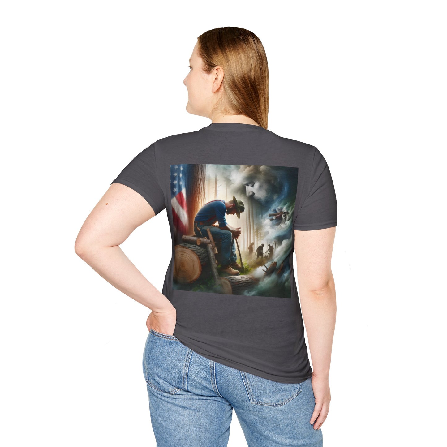 loggers dream Unisex Softstyle T-Shirt