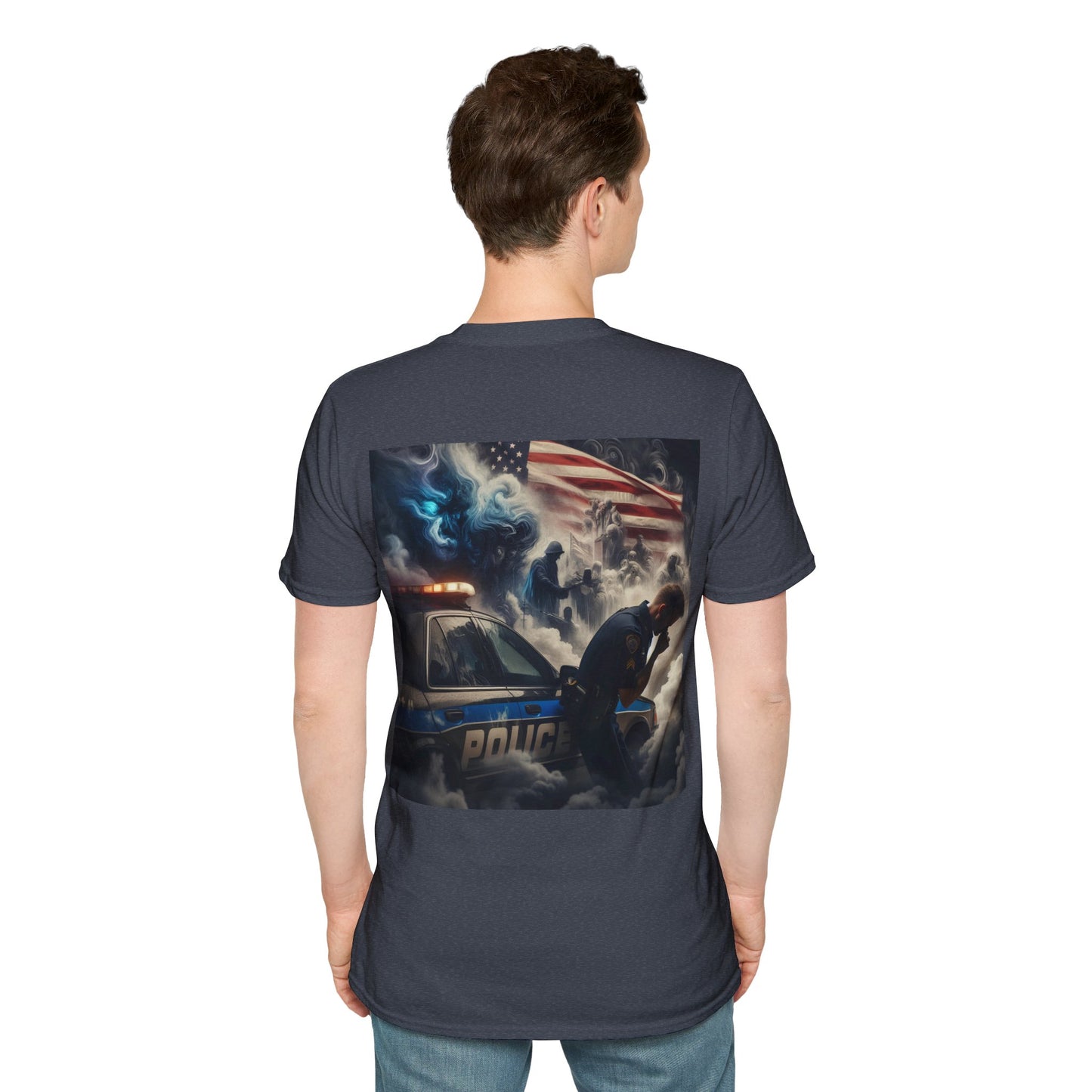Through the Cracks Unisex Softstyle T-Shirt