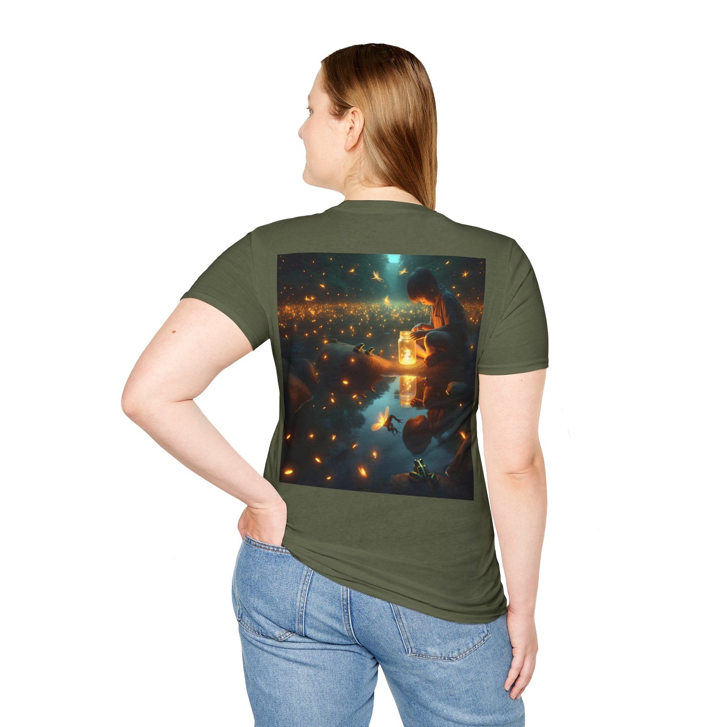 firefly nights Unisex Softstyle T-Shirt