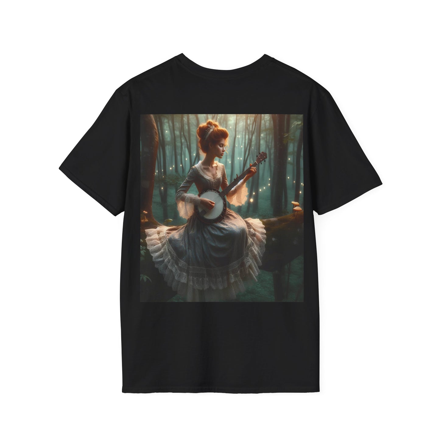 Magical banjo, Forest Unisex Softstyle T-Shirt