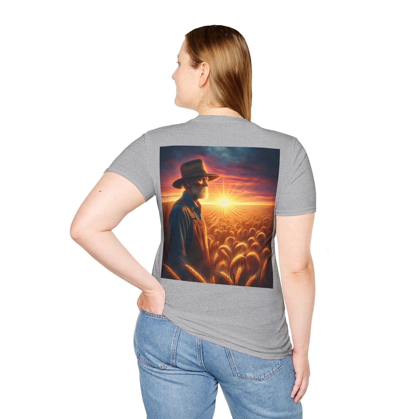 farmers peace Unisex Softstyle T-Shirt