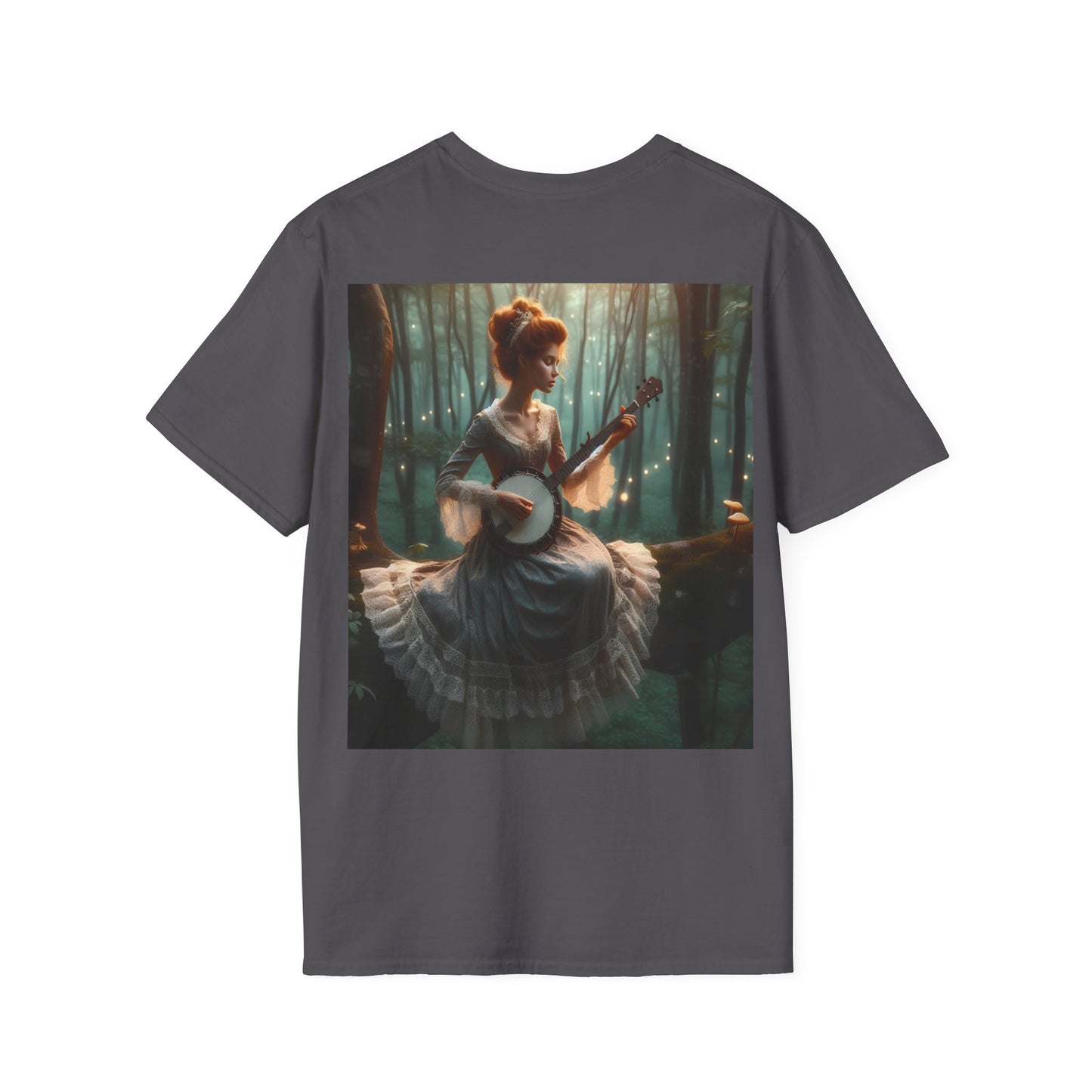 Magical banjo, Forest Unisex Softstyle T-Shirt