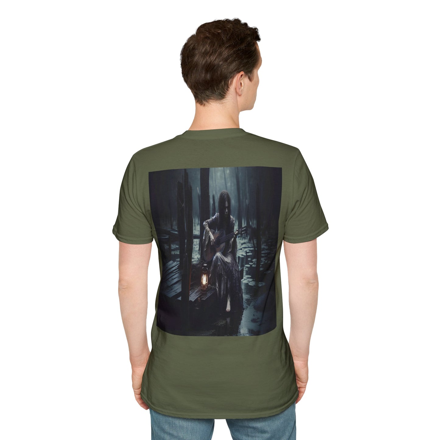 Bayou guitar Unisex Softstyle T-Shirt
