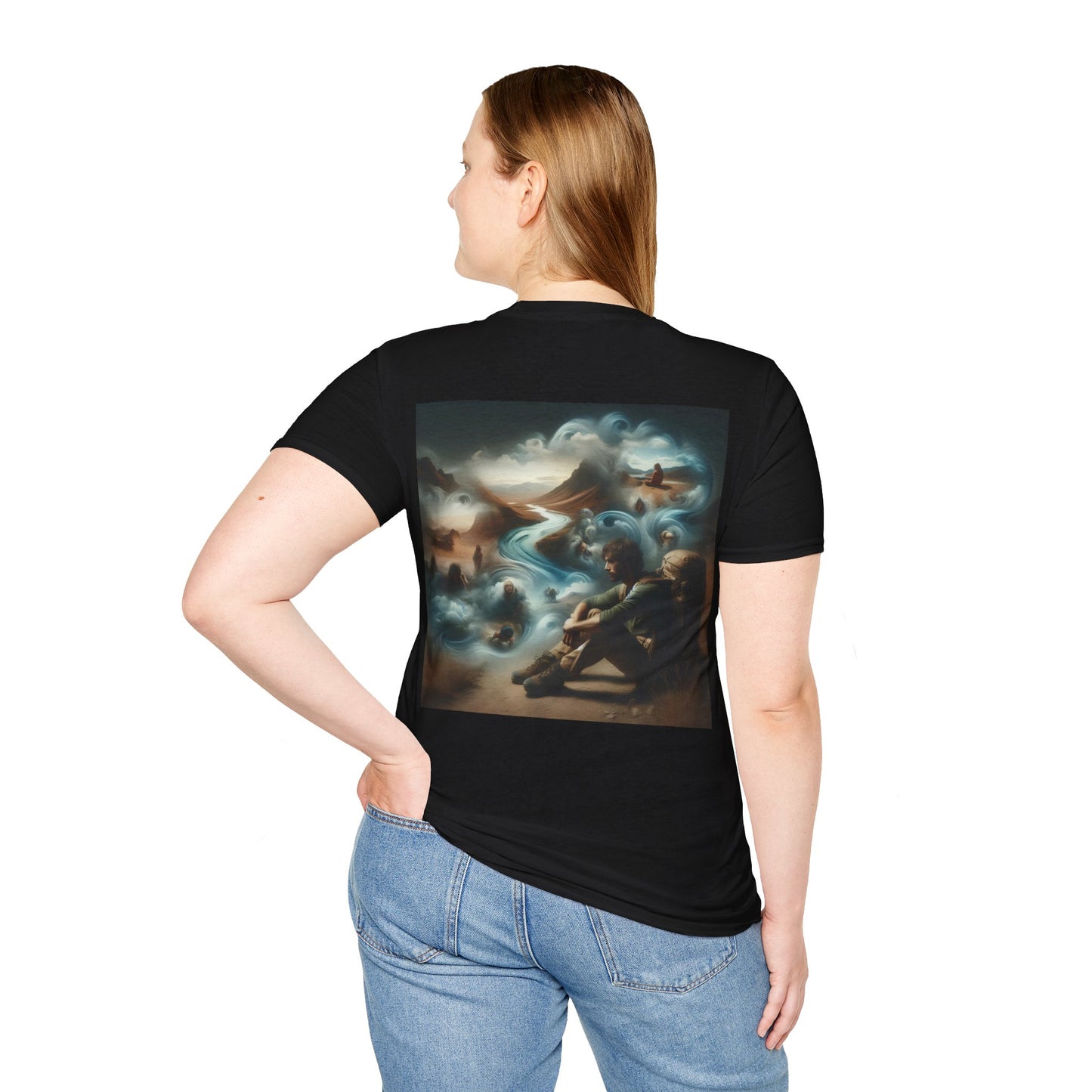 backpackers dream Unisex Softstyle T-Shirt