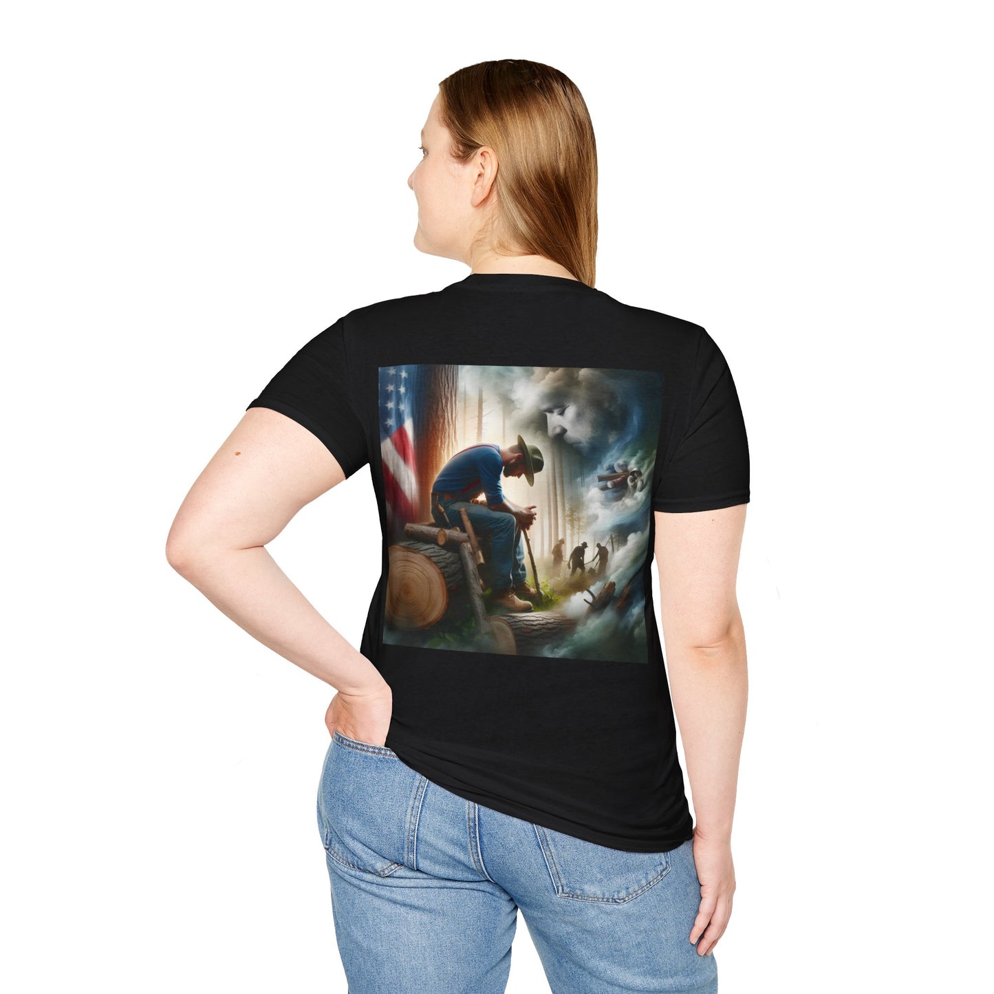loggers dream Unisex Softstyle T-Shirt