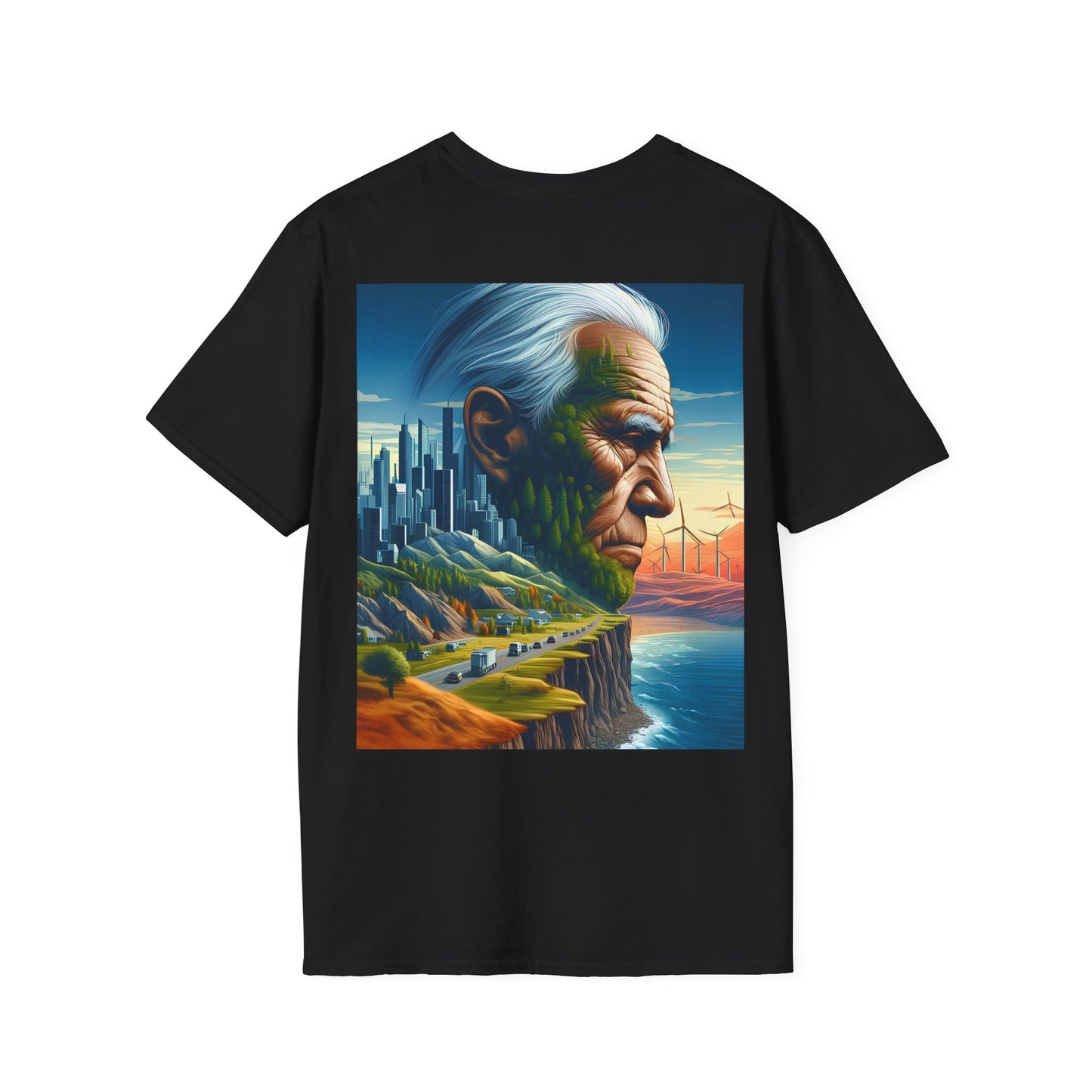 changing times Unisex Softstyle T-Shirt