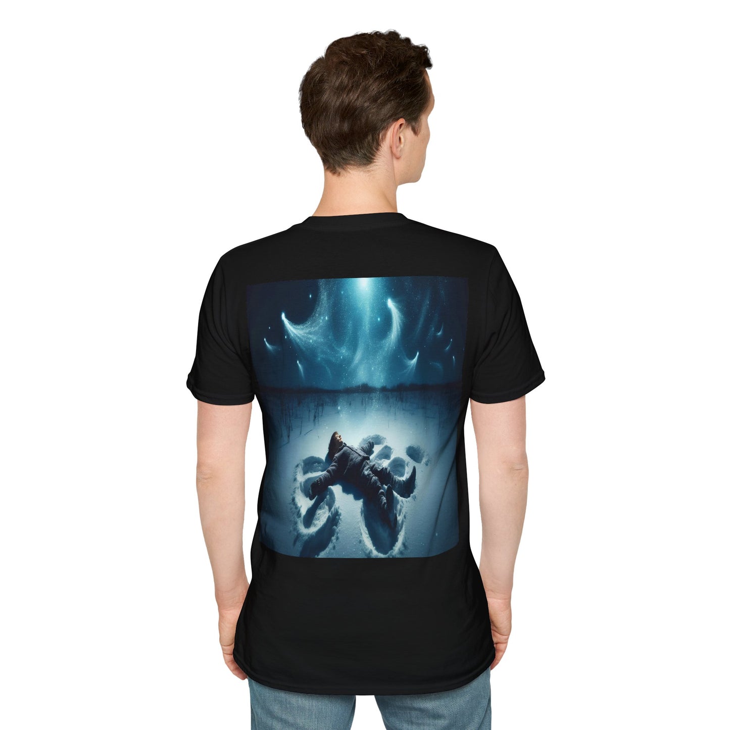snow angel nights Unisex Softstyle T-Shirt
