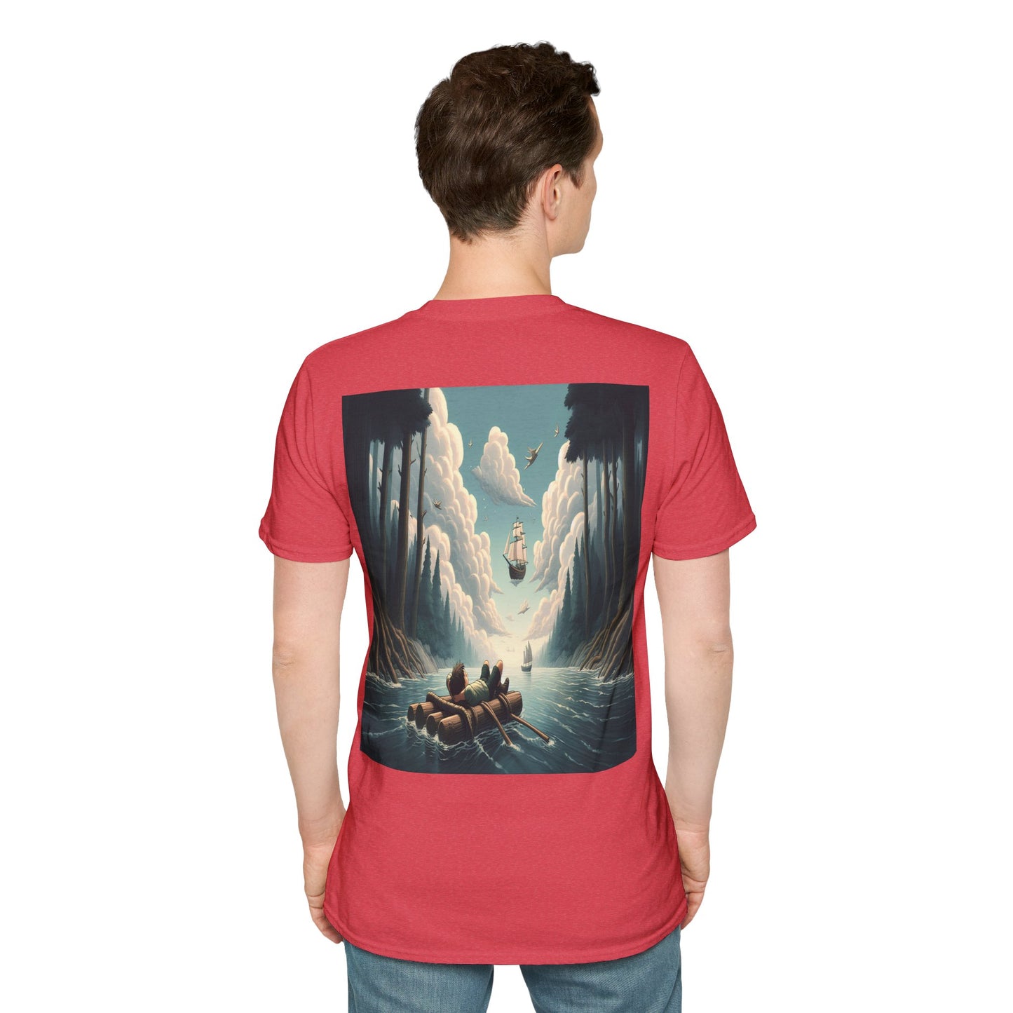 river raft dreams Unisex Softstyle T-Shirt