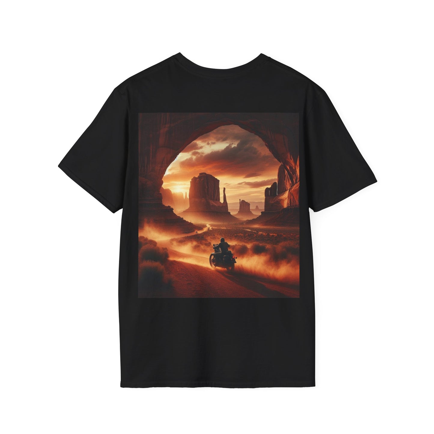 lonely road Unisex Softstyle T-Shirt