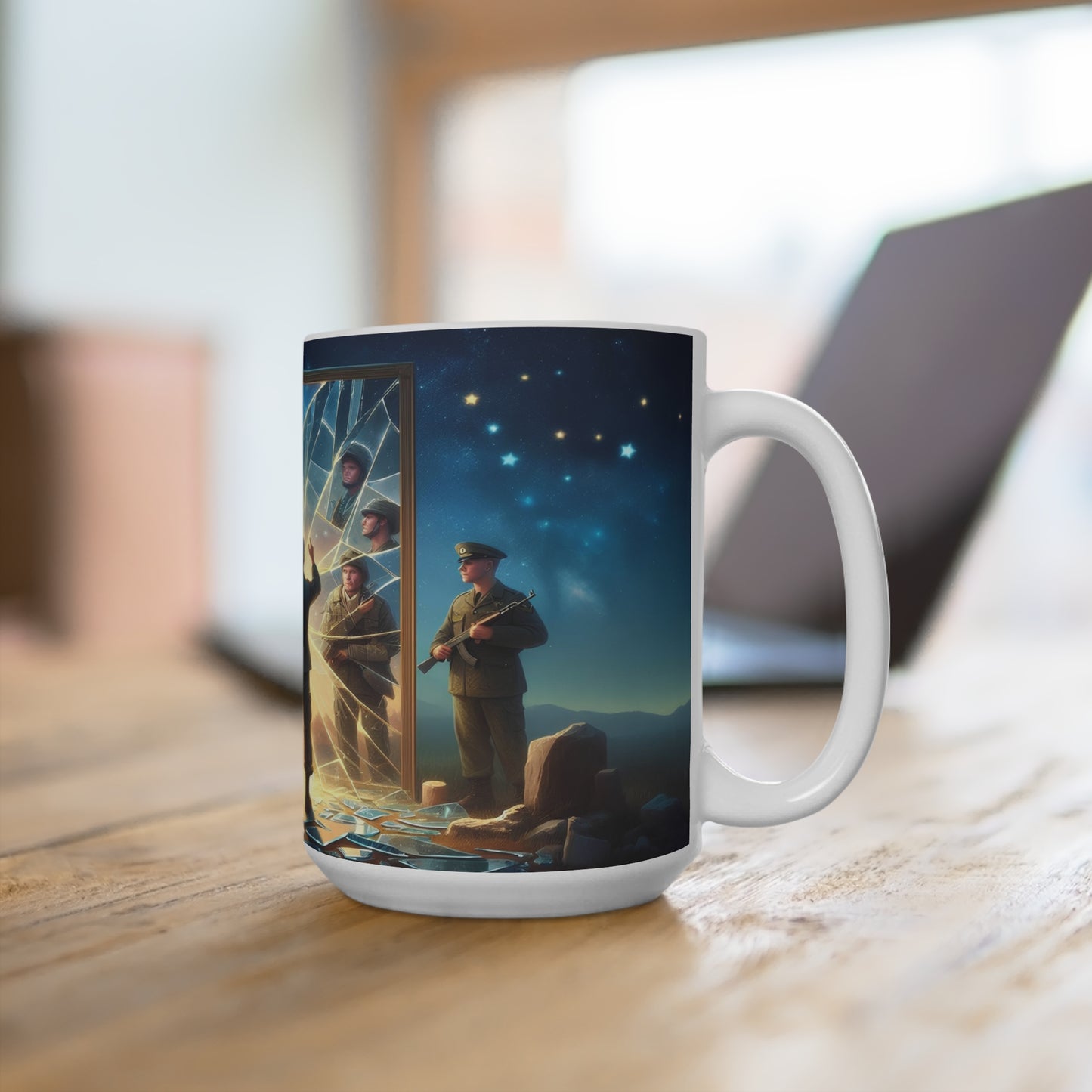 A soldiers fragments Mug 15oz