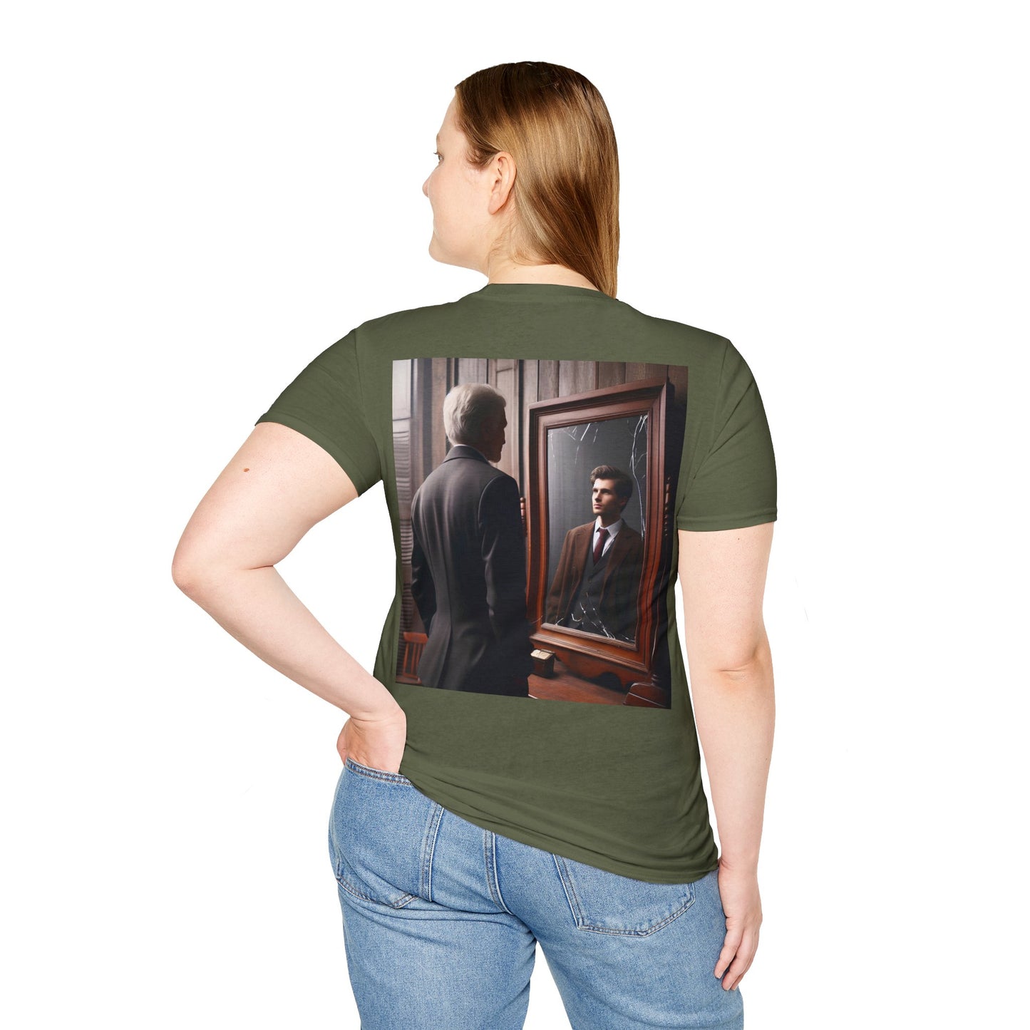 perspective of time Unisex Softstyle T-Shirt