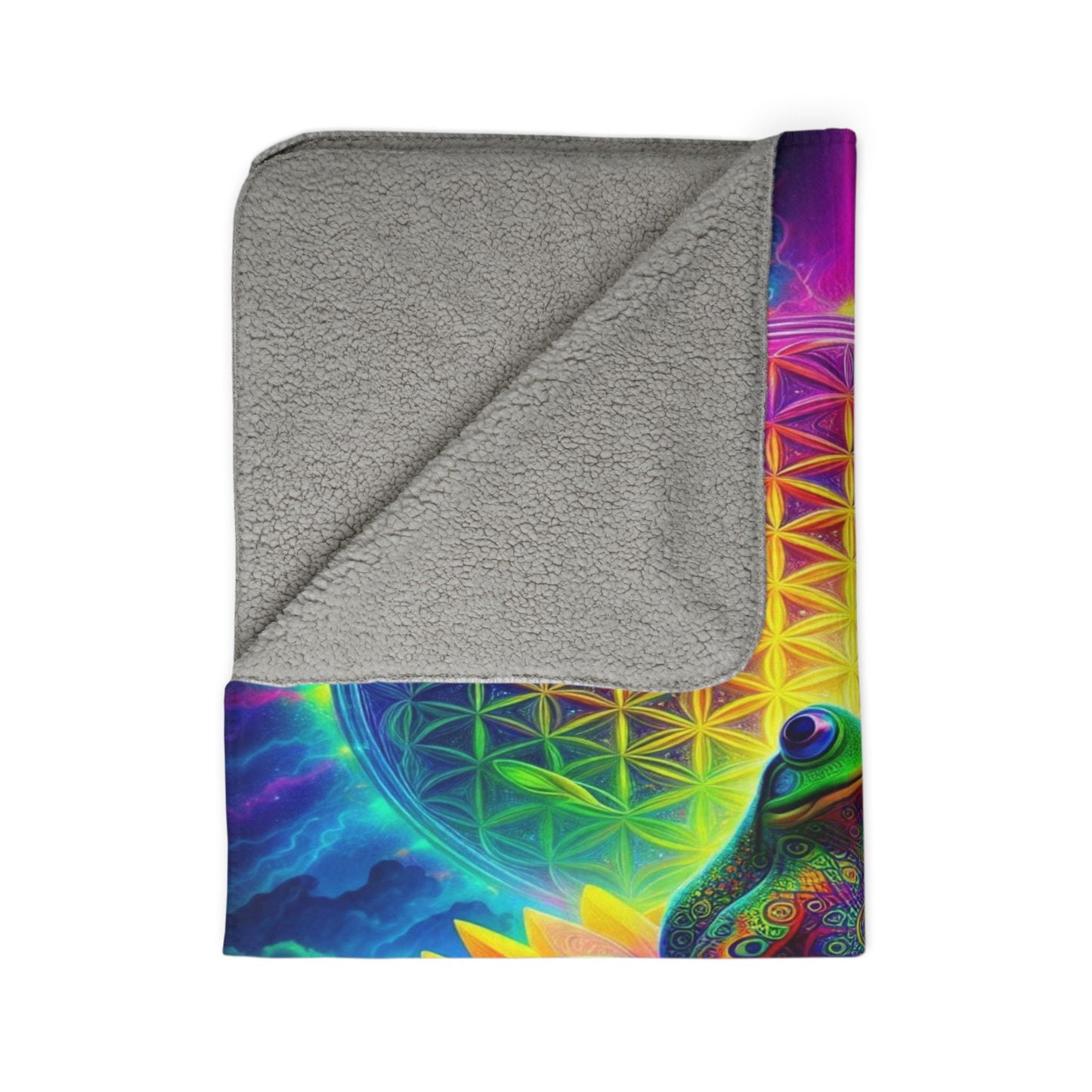 Frog’s Nirvana Fleece Sherpa Blanket