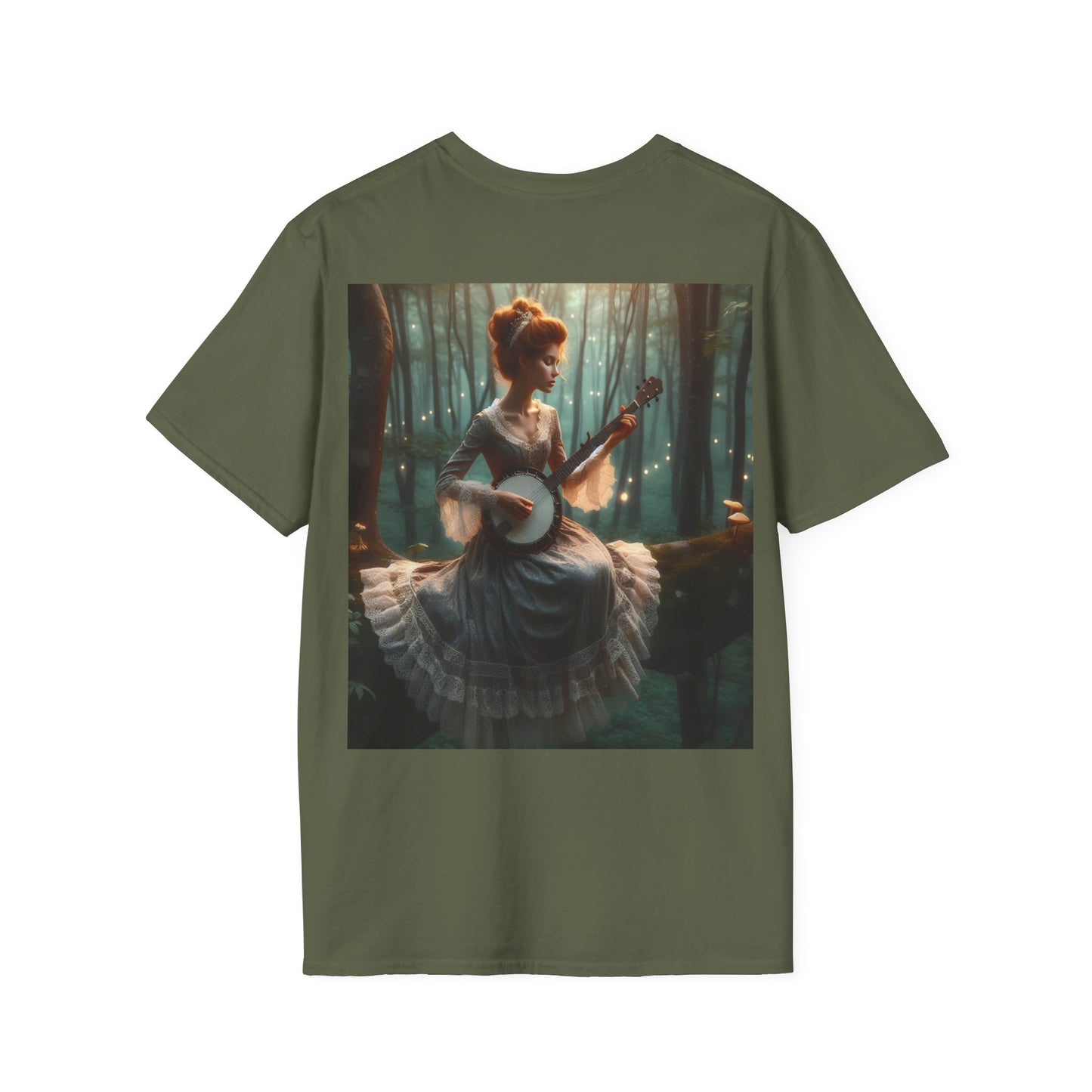 Magical banjo, Forest Unisex Softstyle T-Shirt
