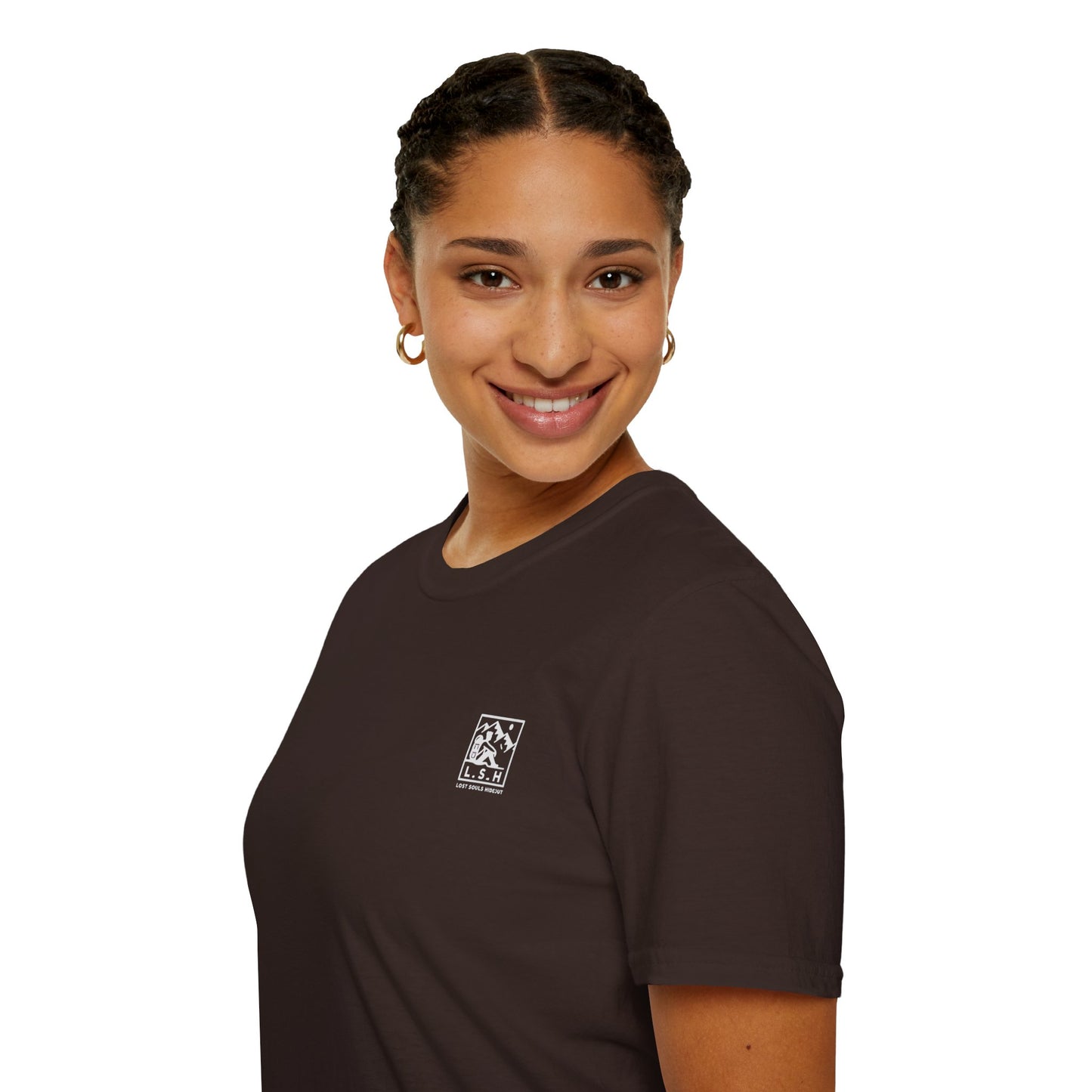 snow angel nights Unisex Softstyle T-Shirt