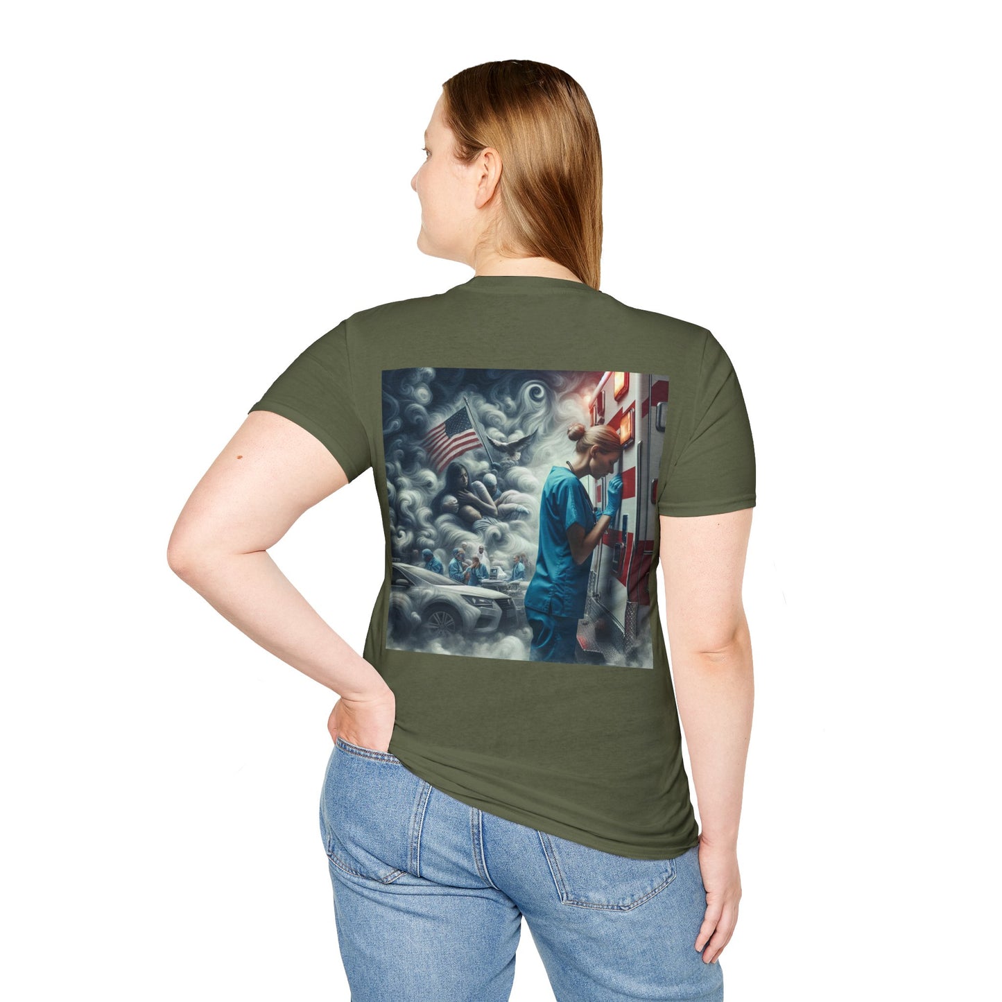 Nightshift Shadows Unisex Softstyle T-Shirt