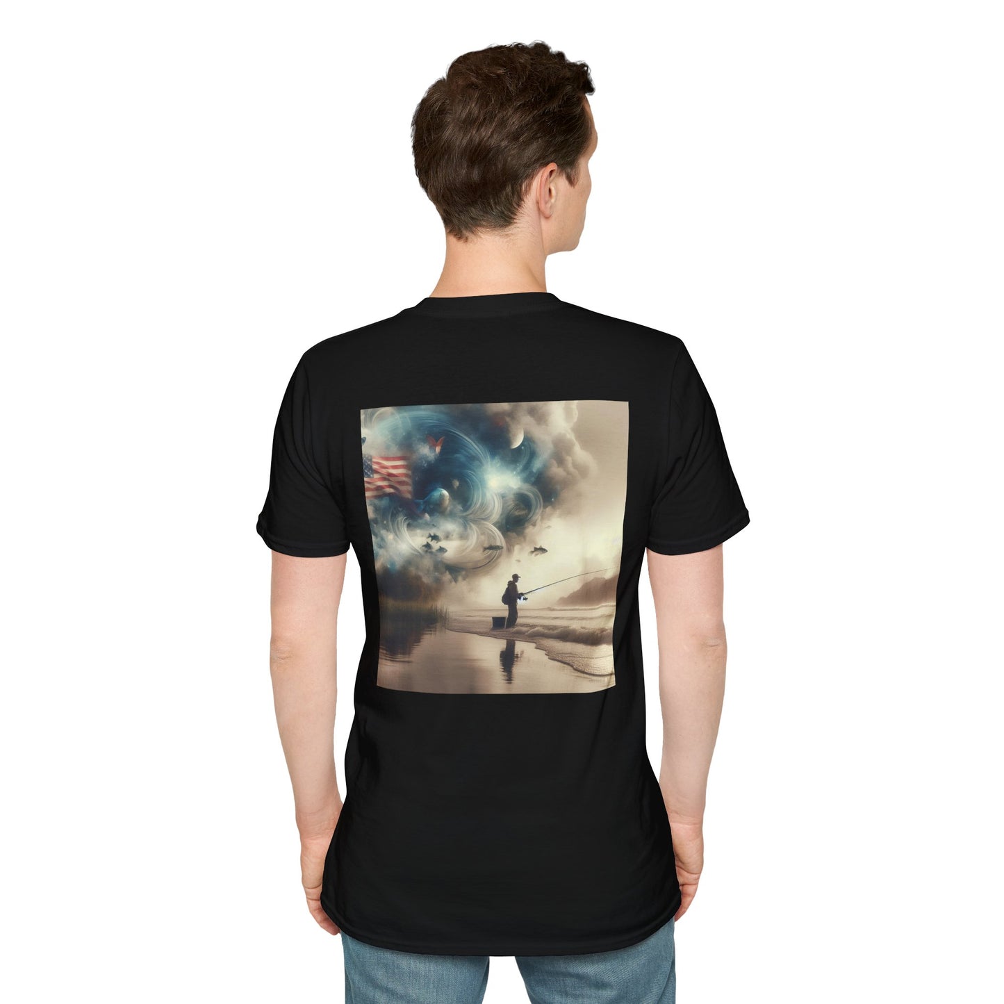 Fishermans dream Unisex Softstyle T-Shirt