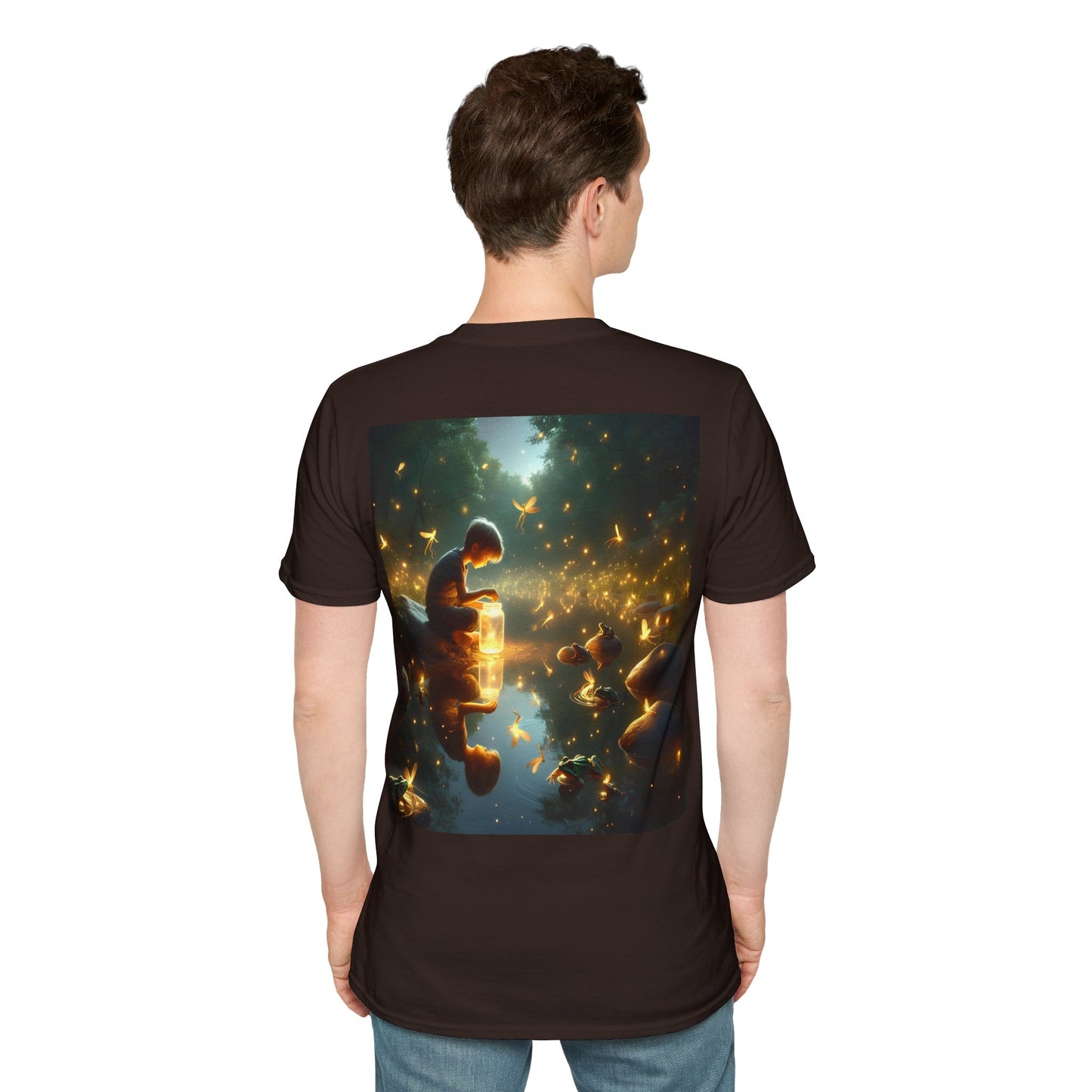 lightning bug nights Unisex Softstyle T-Shirt