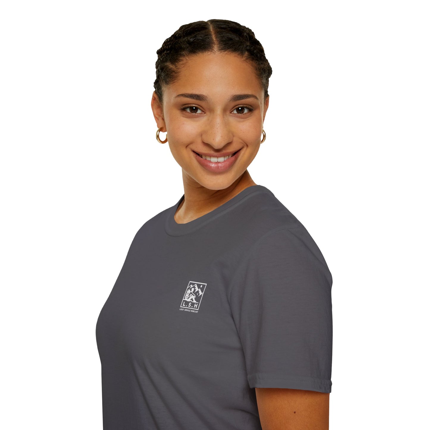 snow angel nights Unisex Softstyle T-Shirt