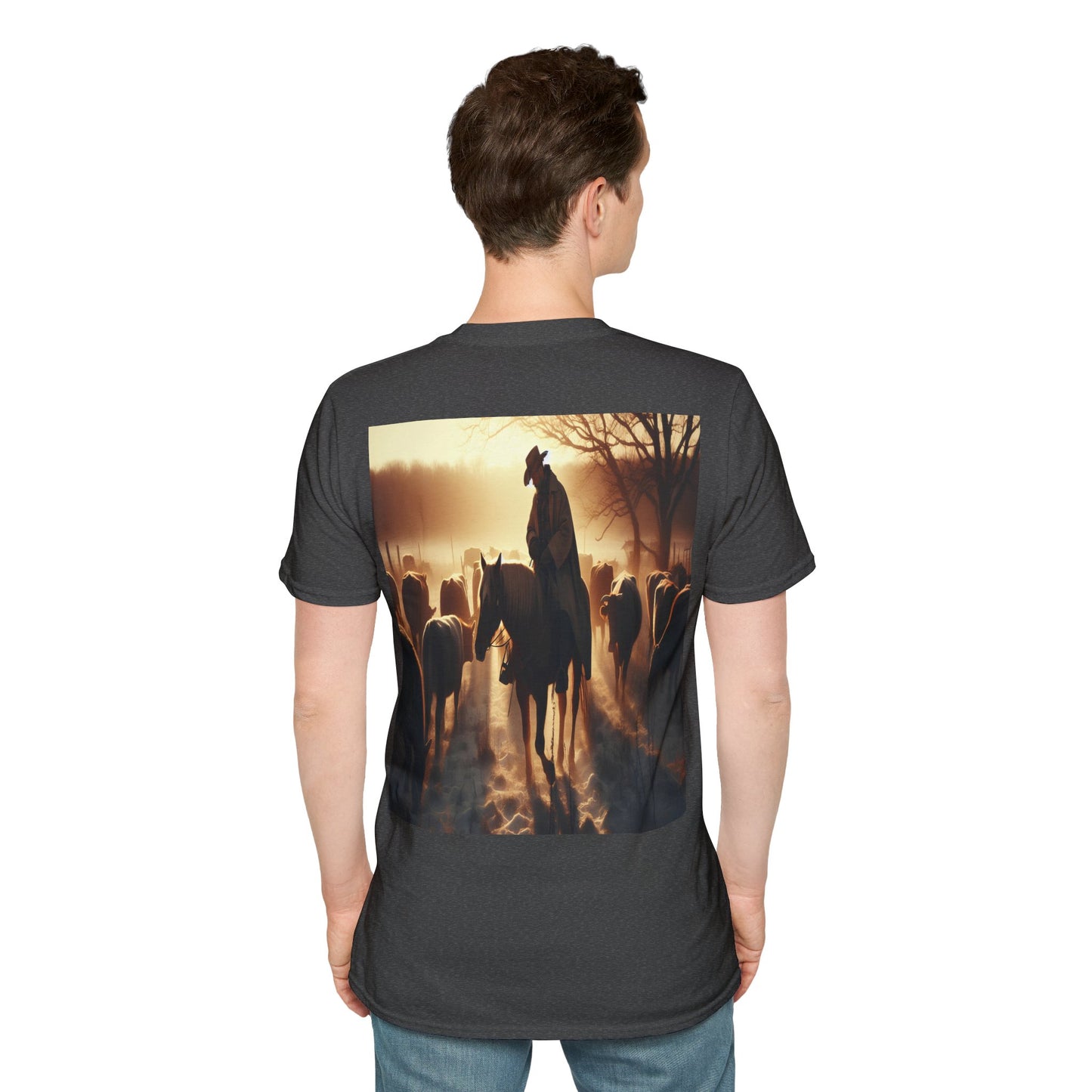 early morning rides Unisex Softstyle T-Shirt