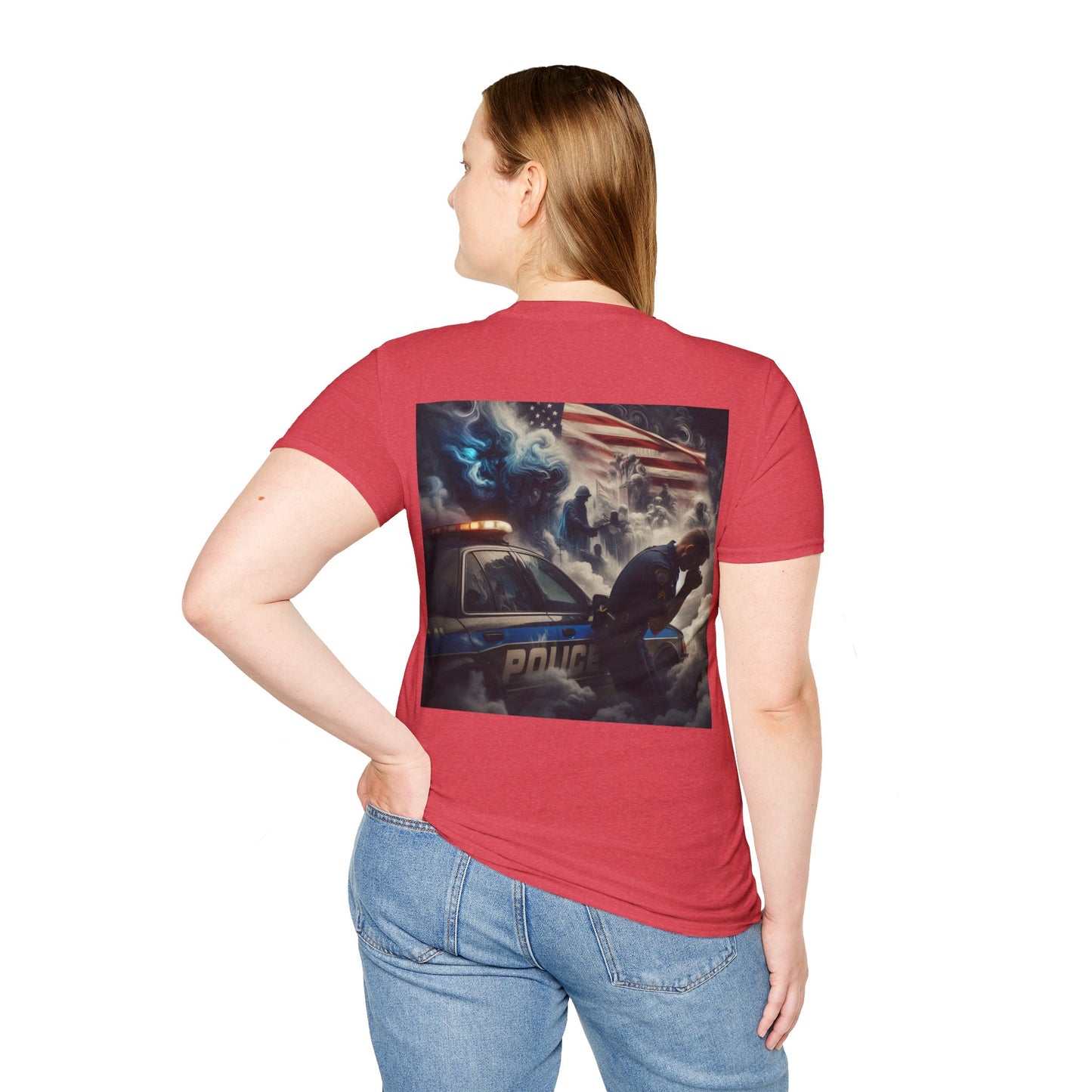 Through the Cracks Unisex Softstyle T-Shirt