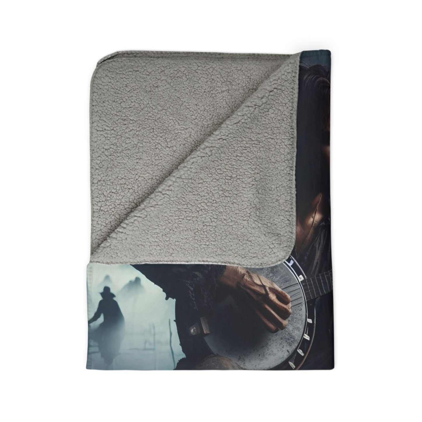 banjo bayou Fleece Sherpa Blanket