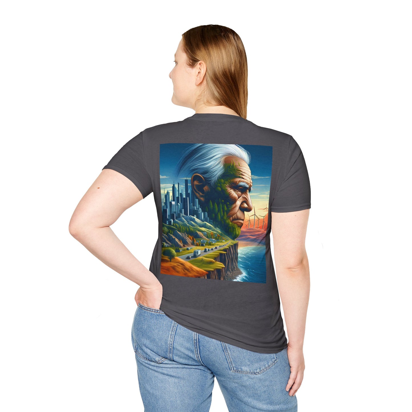 changing times Unisex Softstyle T-Shirt