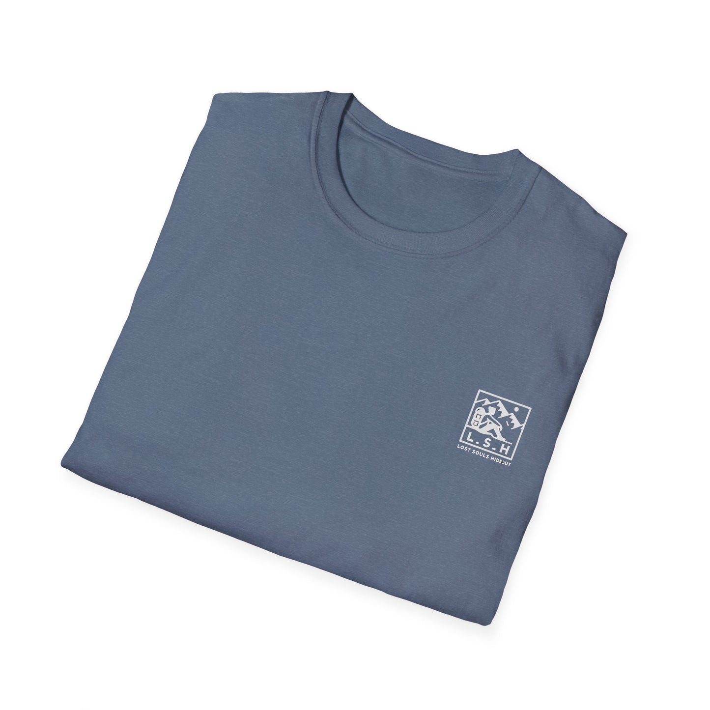 rainy day puddles Unisex Softstyle T-Shirt