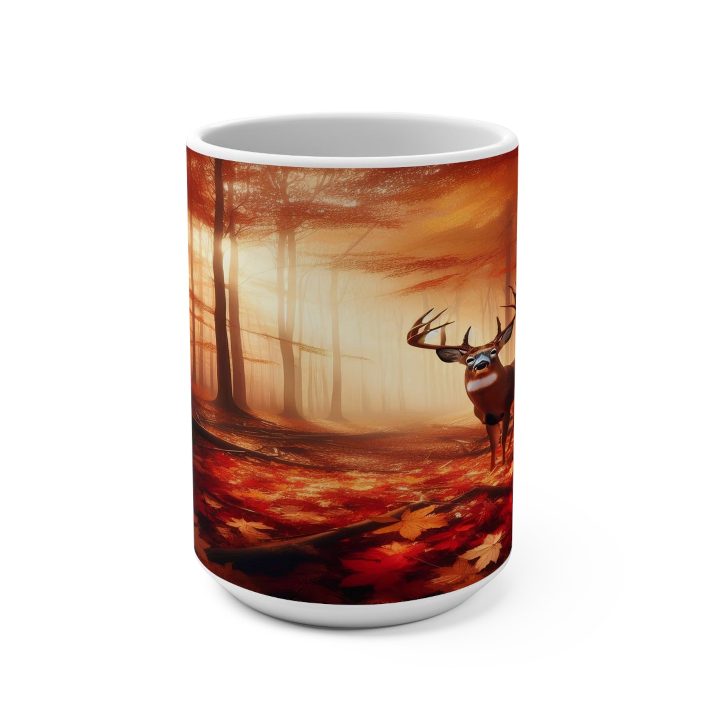 Antlered Silence Mug 15oz