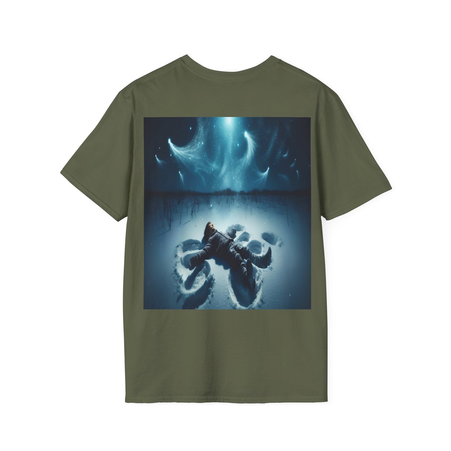 snow angel nights Unisex Softstyle T-Shirt