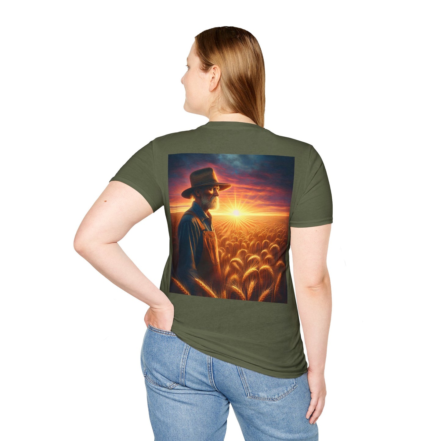 farmers peace Unisex Softstyle T-Shirt