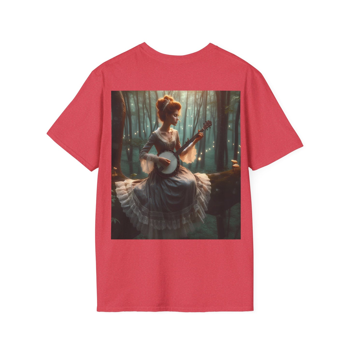 Magical banjo, Forest Unisex Softstyle T-Shirt