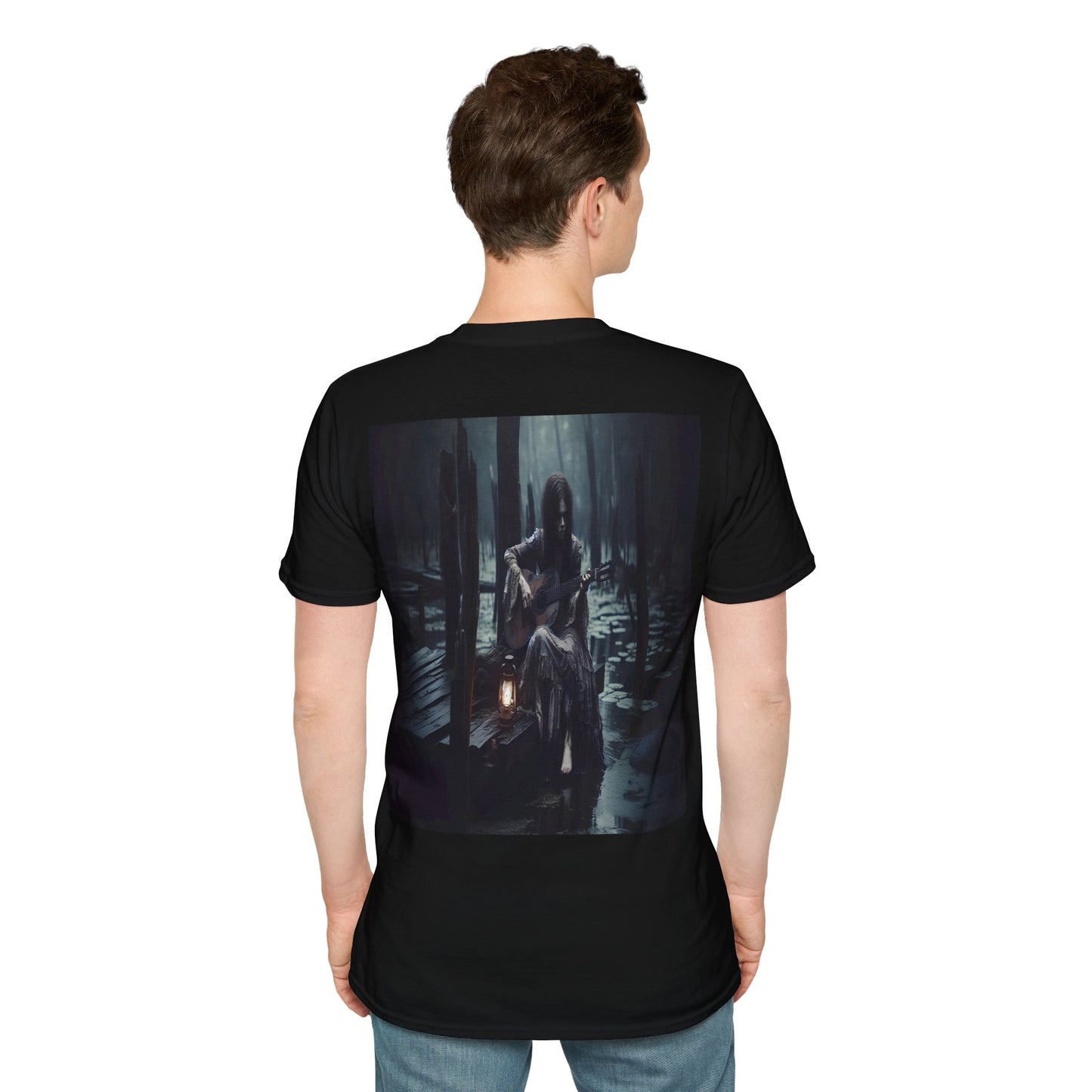 Bayou guitar Unisex Softstyle T-Shirt